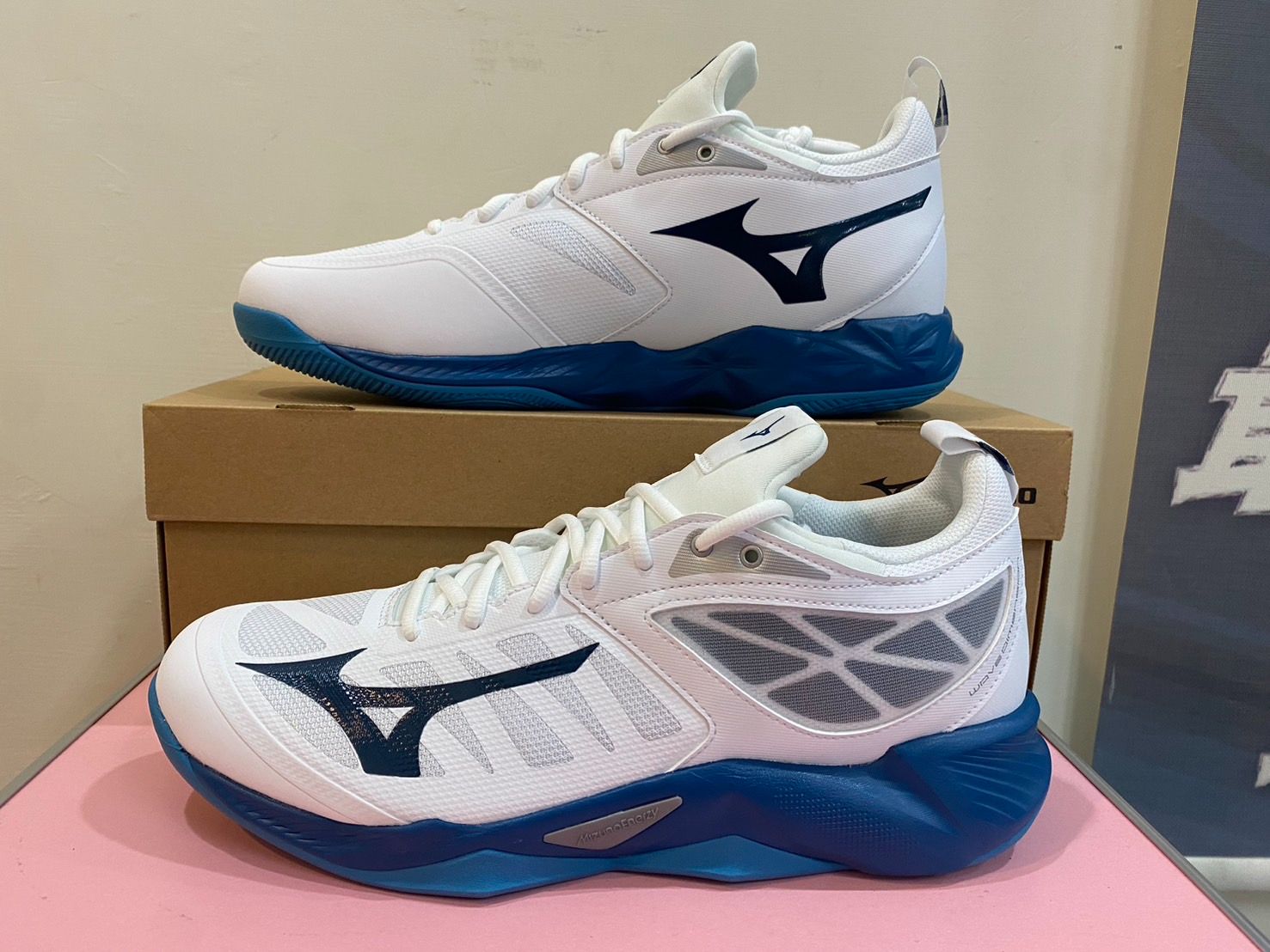 #mizuno_wave_dimension MIZUNO室內運動鞋 #V1GA224021