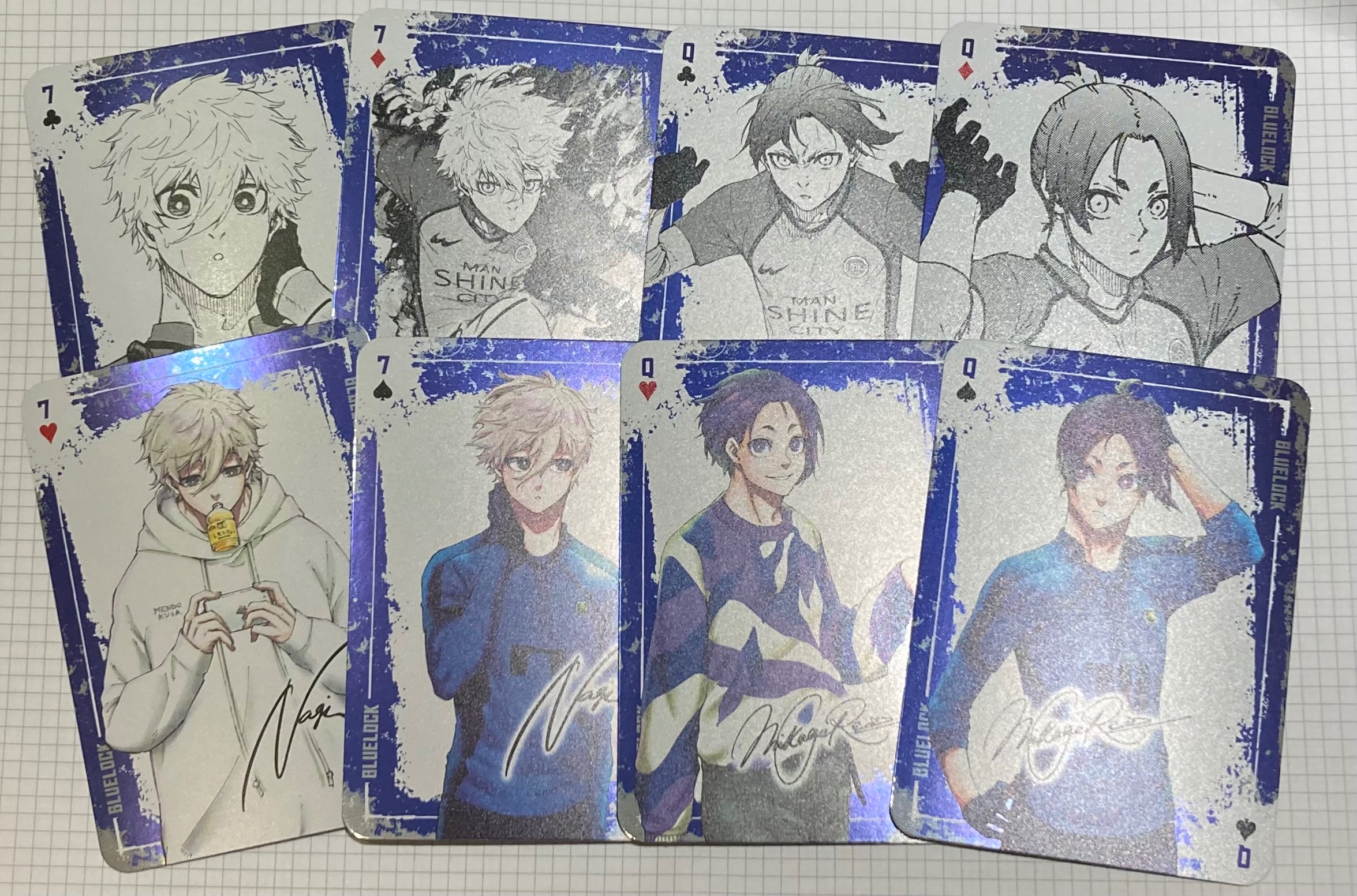 凪+玲王原畫撲克牌