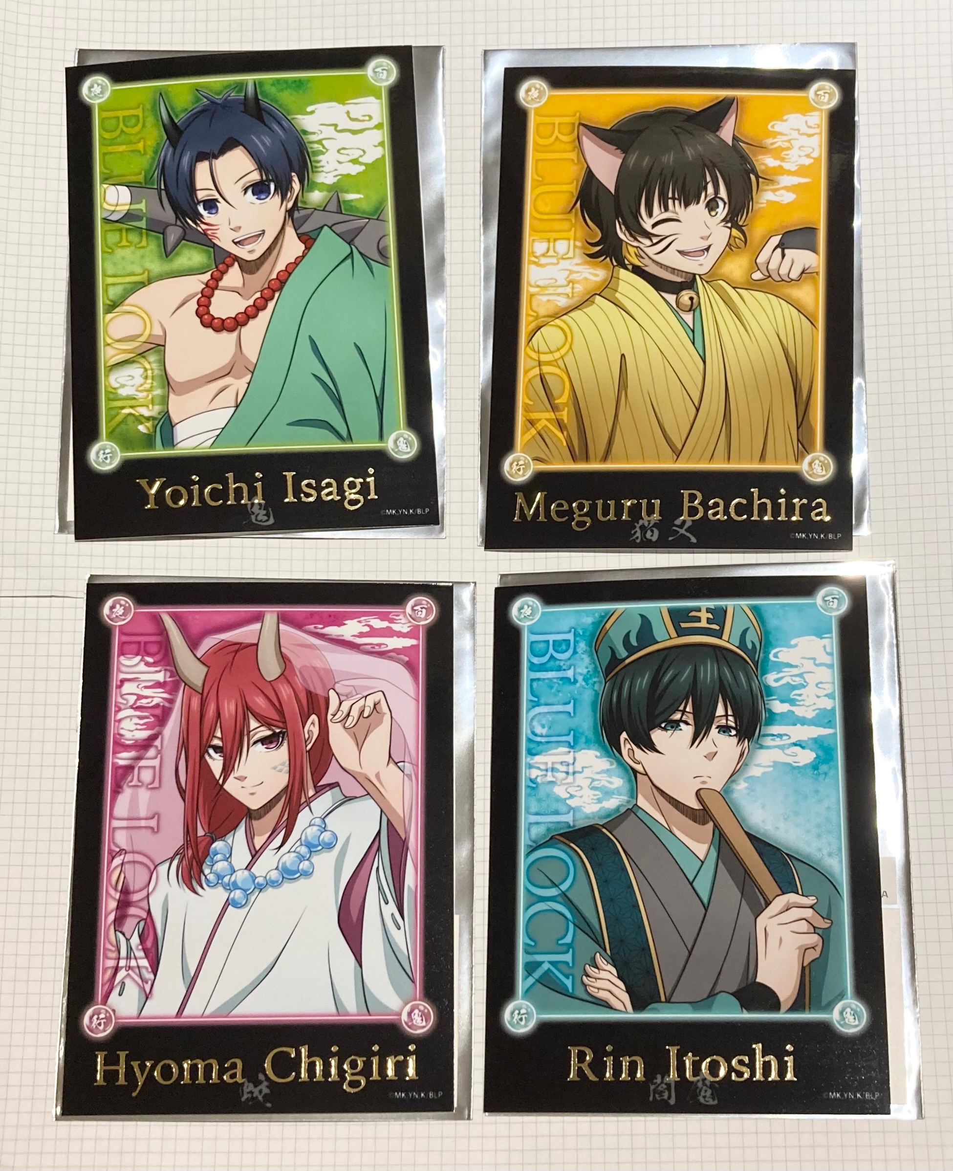 百鬼夜行燙金相卡