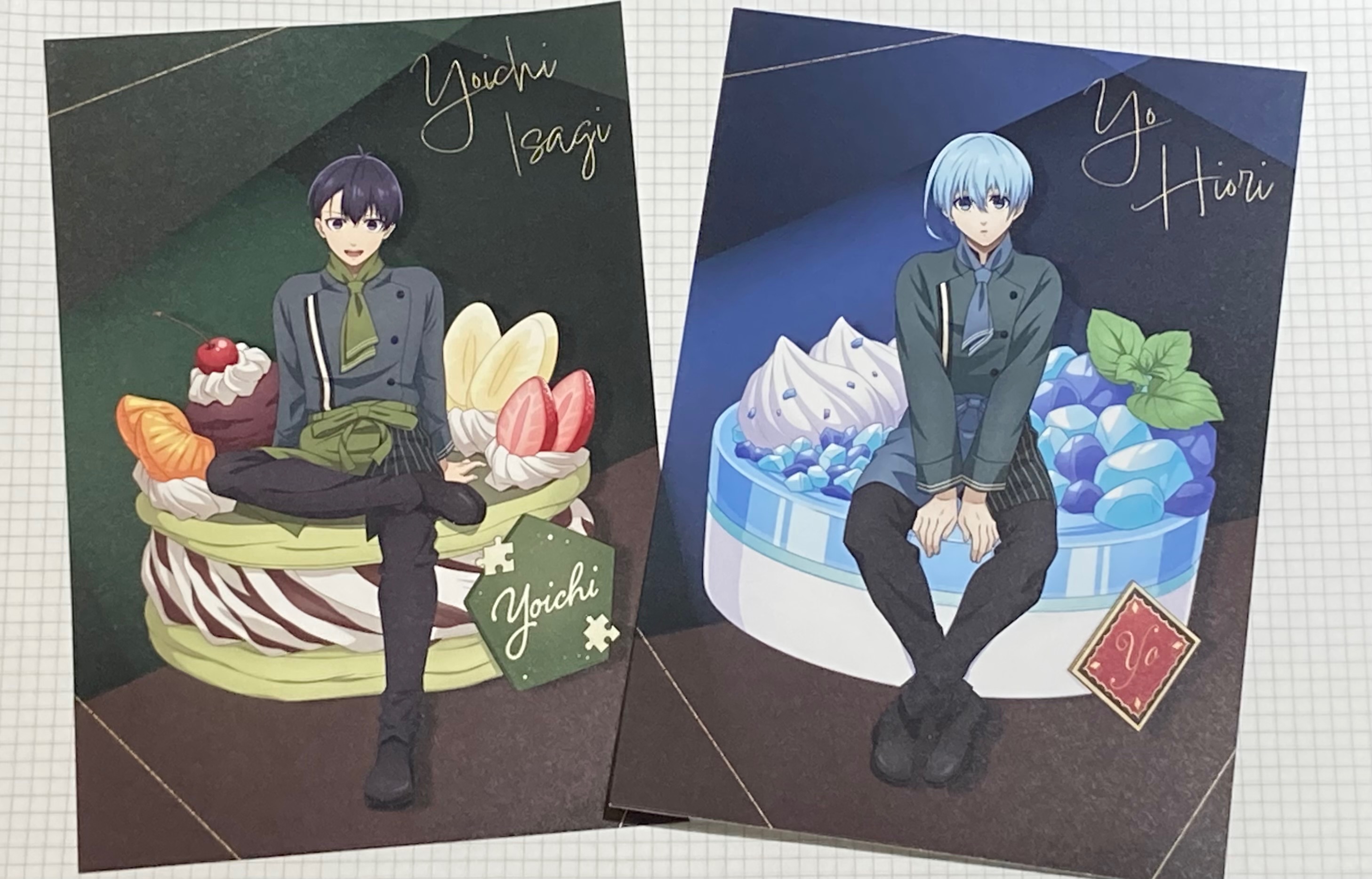 甜蜜誘惑的舞台明信片