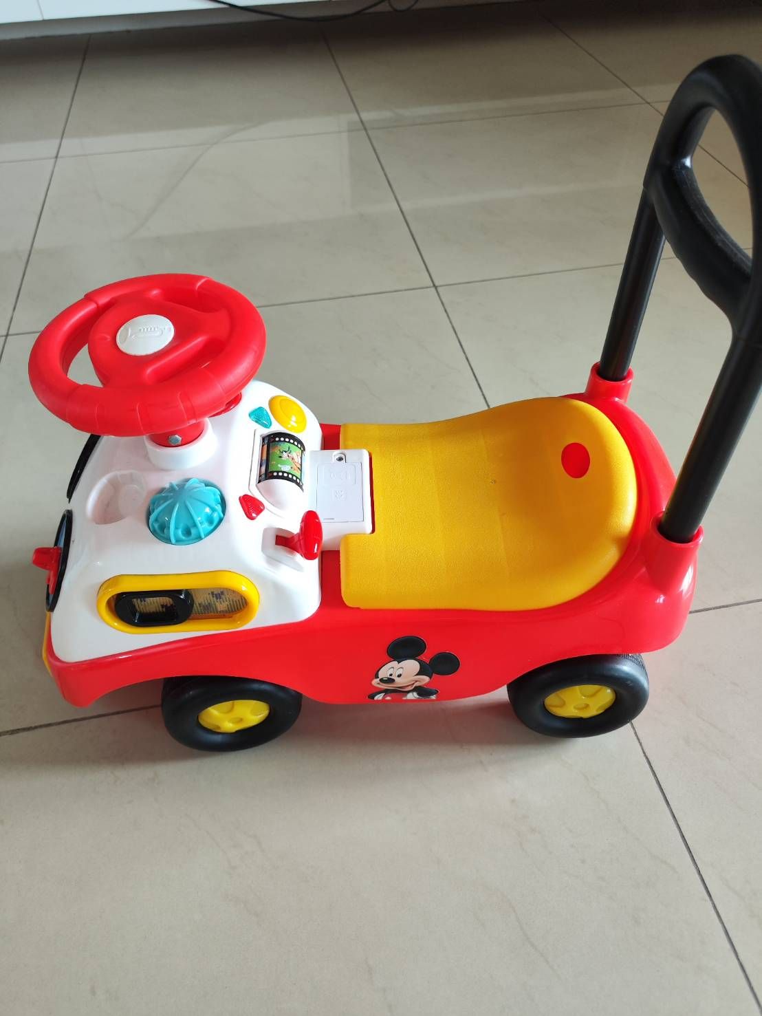 迪士尼滑步學步車