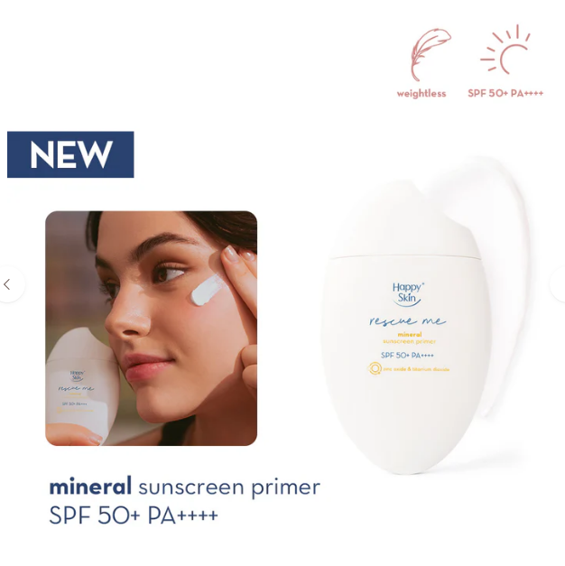 Rescue Me 礦物防曬妝前乳 SPF50+ PA++++