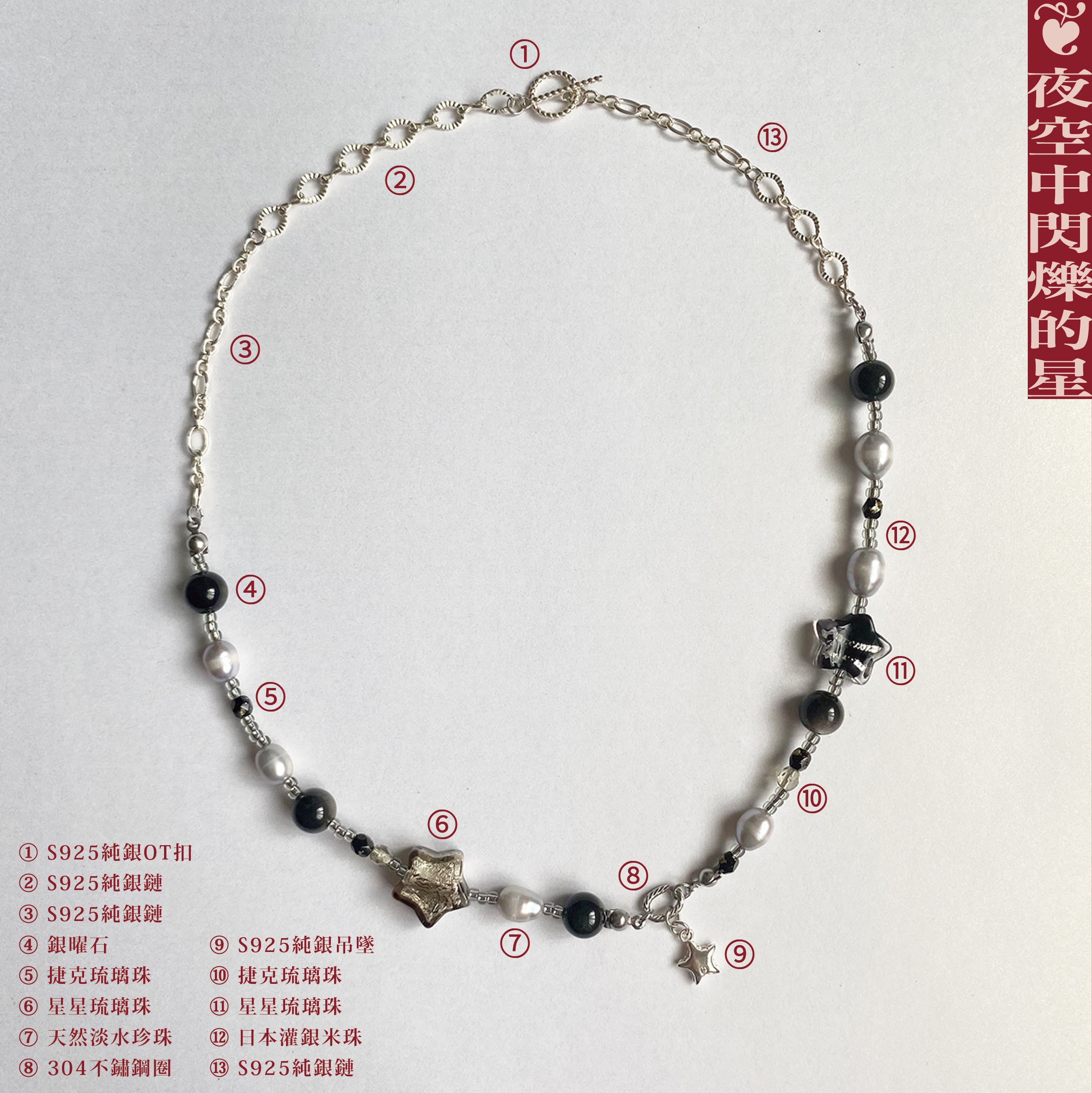 夜空中閃爍的星