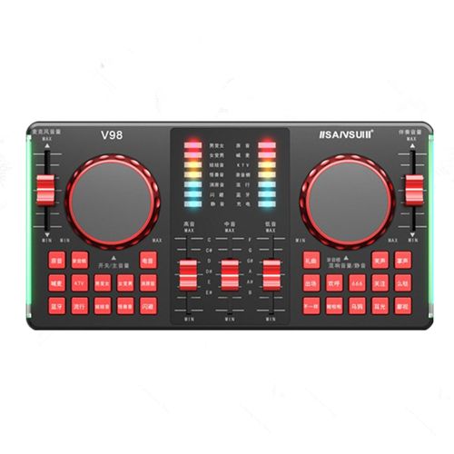 V98 直播專用聲卡、手機電腦皆可用。