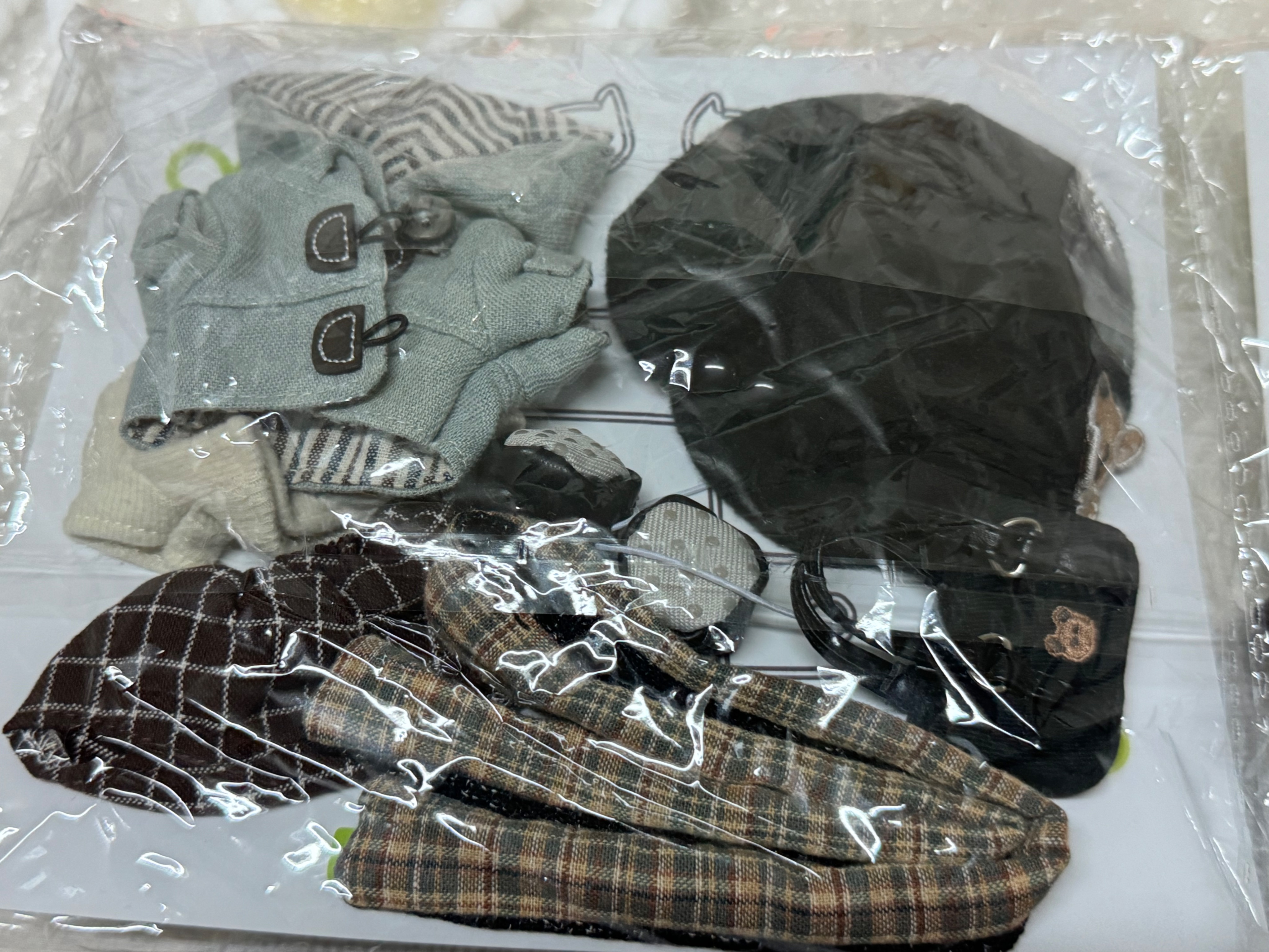 全新 10cm 棉花娃衣 原味帕尼+我愛小狗