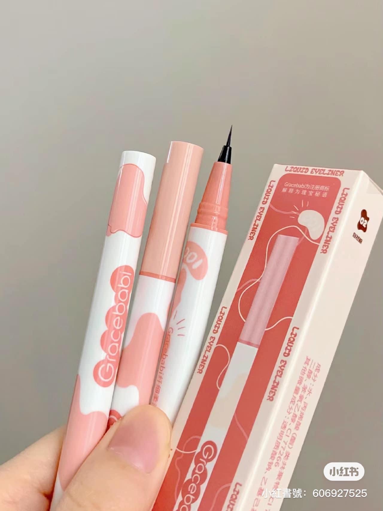 🤎Gracebabi 針管眼線液筆