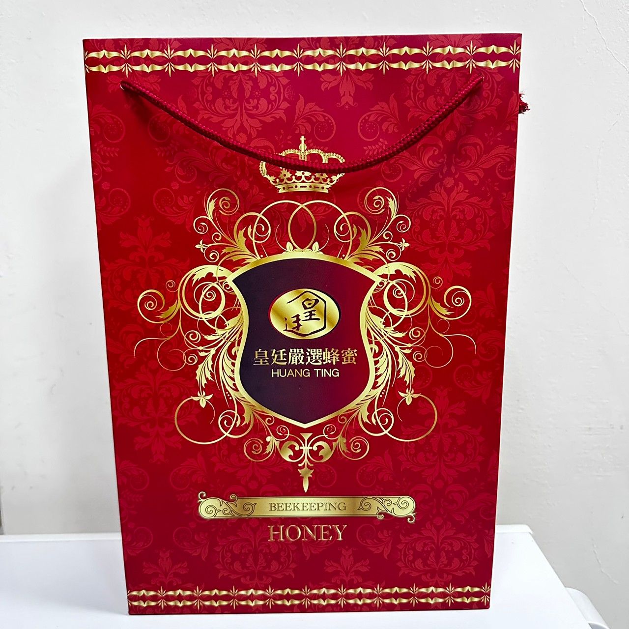 頂級天然龍眼蜜1100g+蒲鹽花蜂花粉300g（2瓶） 養生禮盒F南投縣中寮鄉皇廷養蜂場