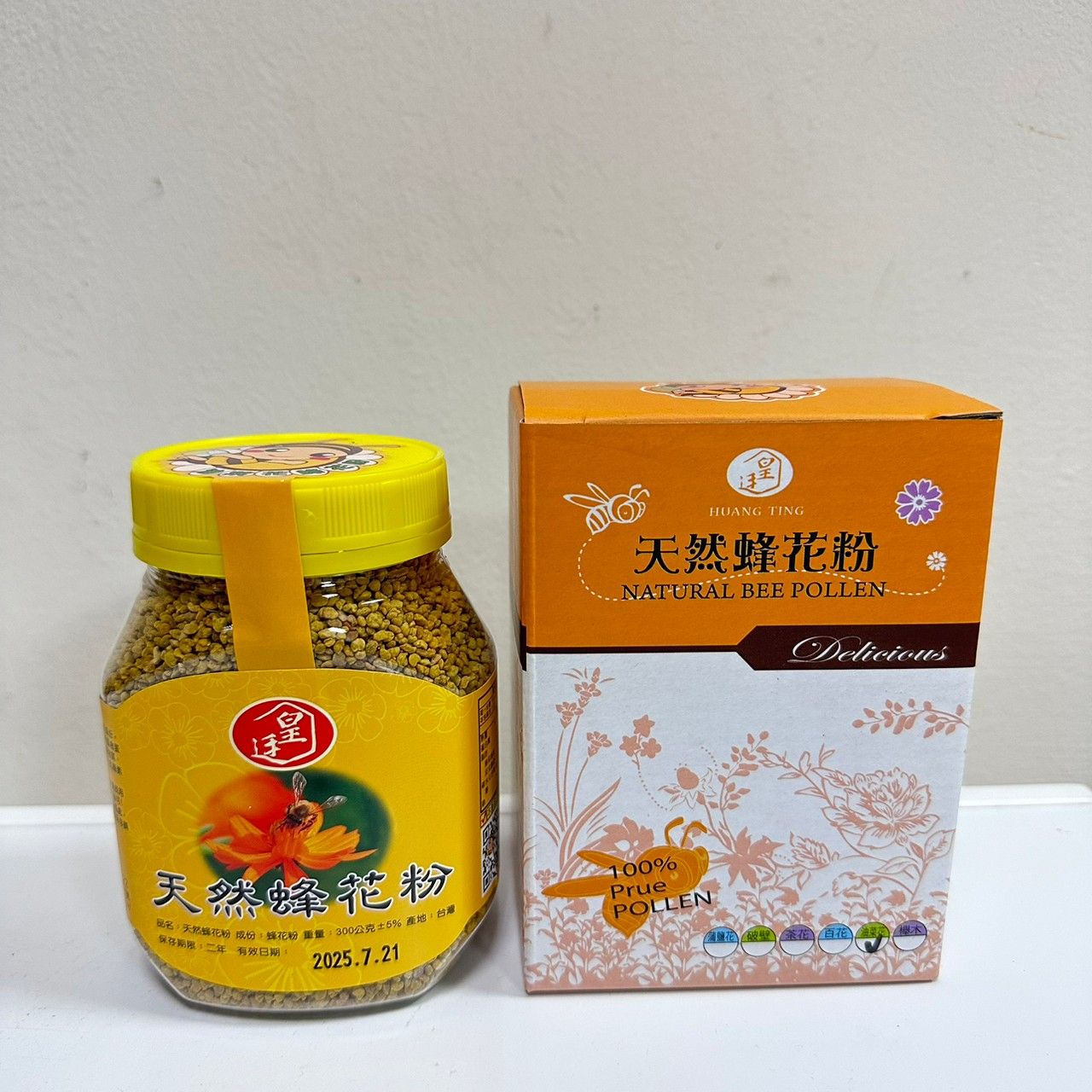 【三瓶優惠組】A+油菜花蜂花粉300克 南投縣中寮鄉皇廷養蜂場
