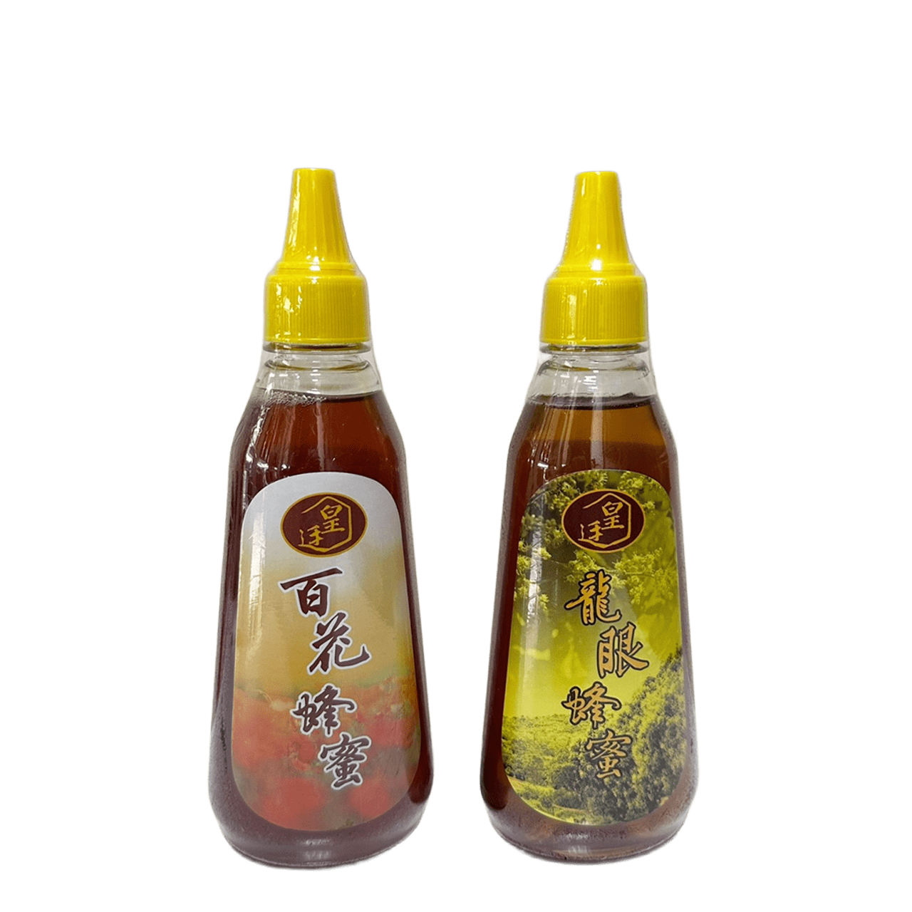 【龍眼.百花】尖嘴瓶蜂蜜500g 南投縣中寮鄉皇廷養蜂場