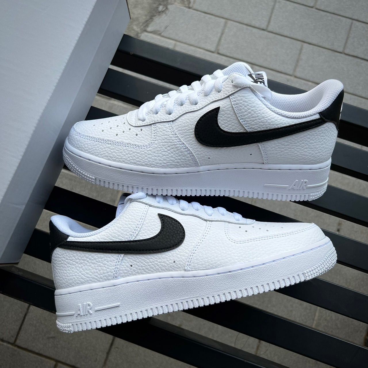 現貨🔥正版Nike Air Force 1 Low ”White ＆ Black”白黑
