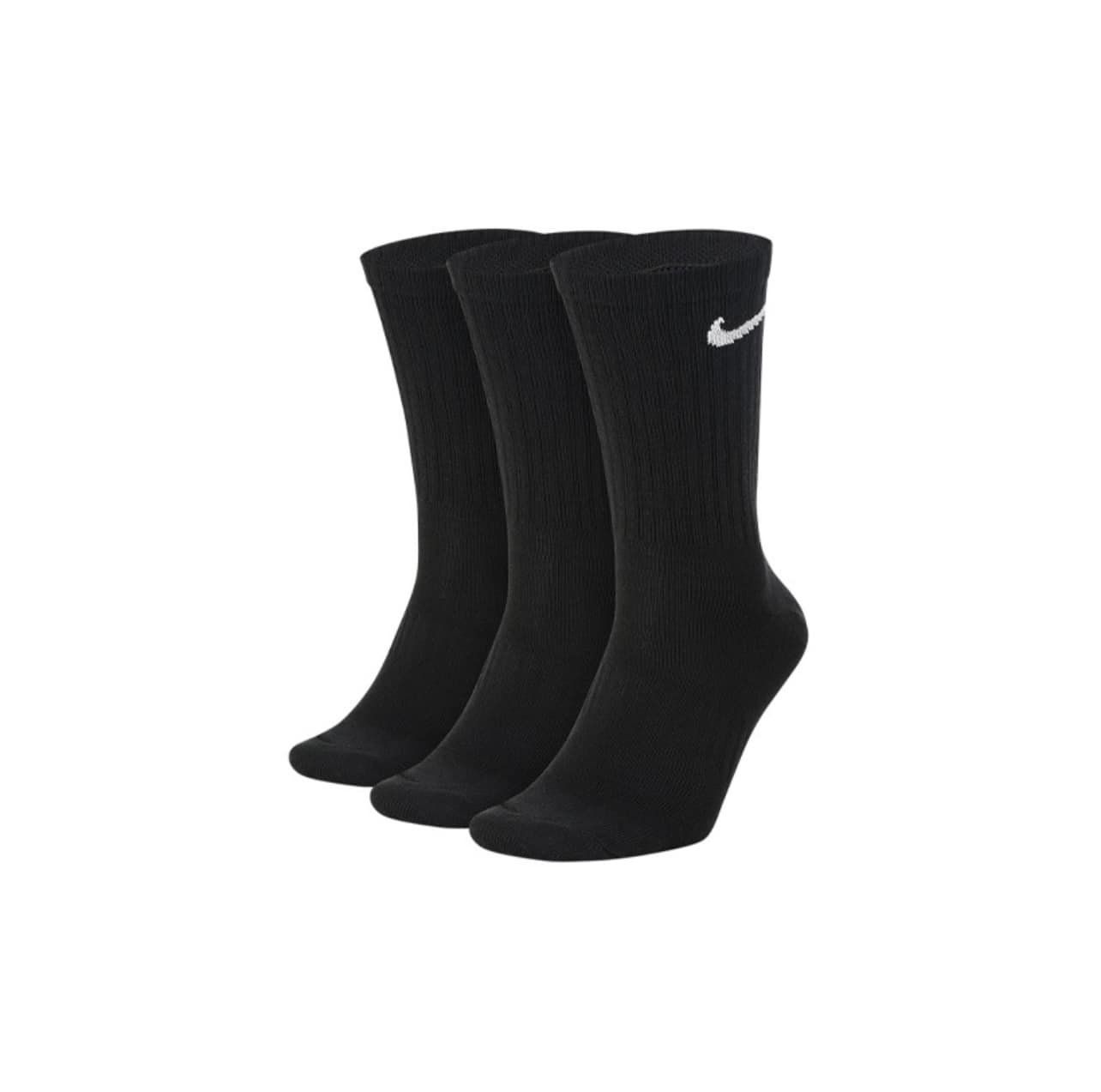 現貨🔥正版 Nike 黑/白 長筒襪 一組3雙