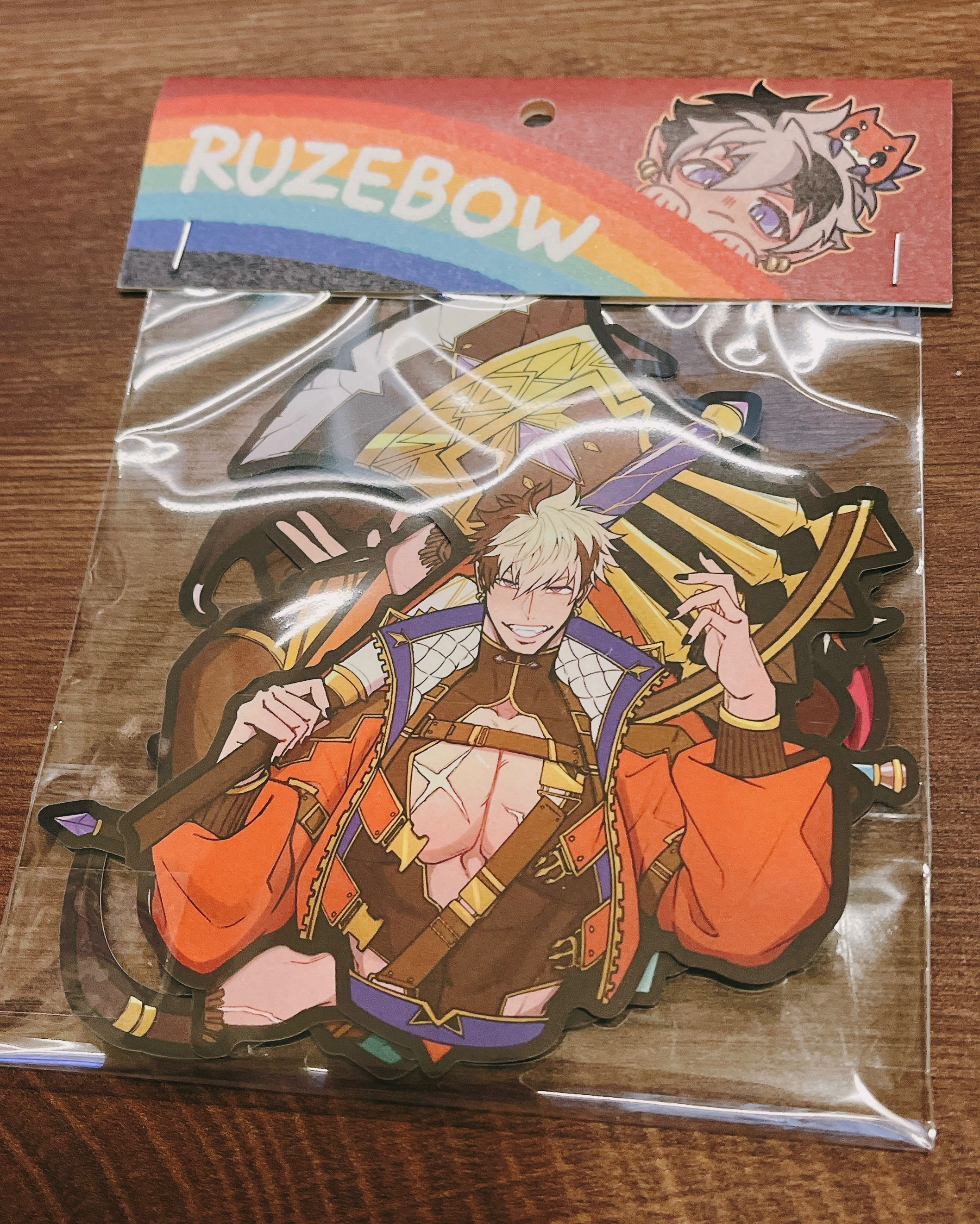 【星EN】Ruzebow全斷貼紙包