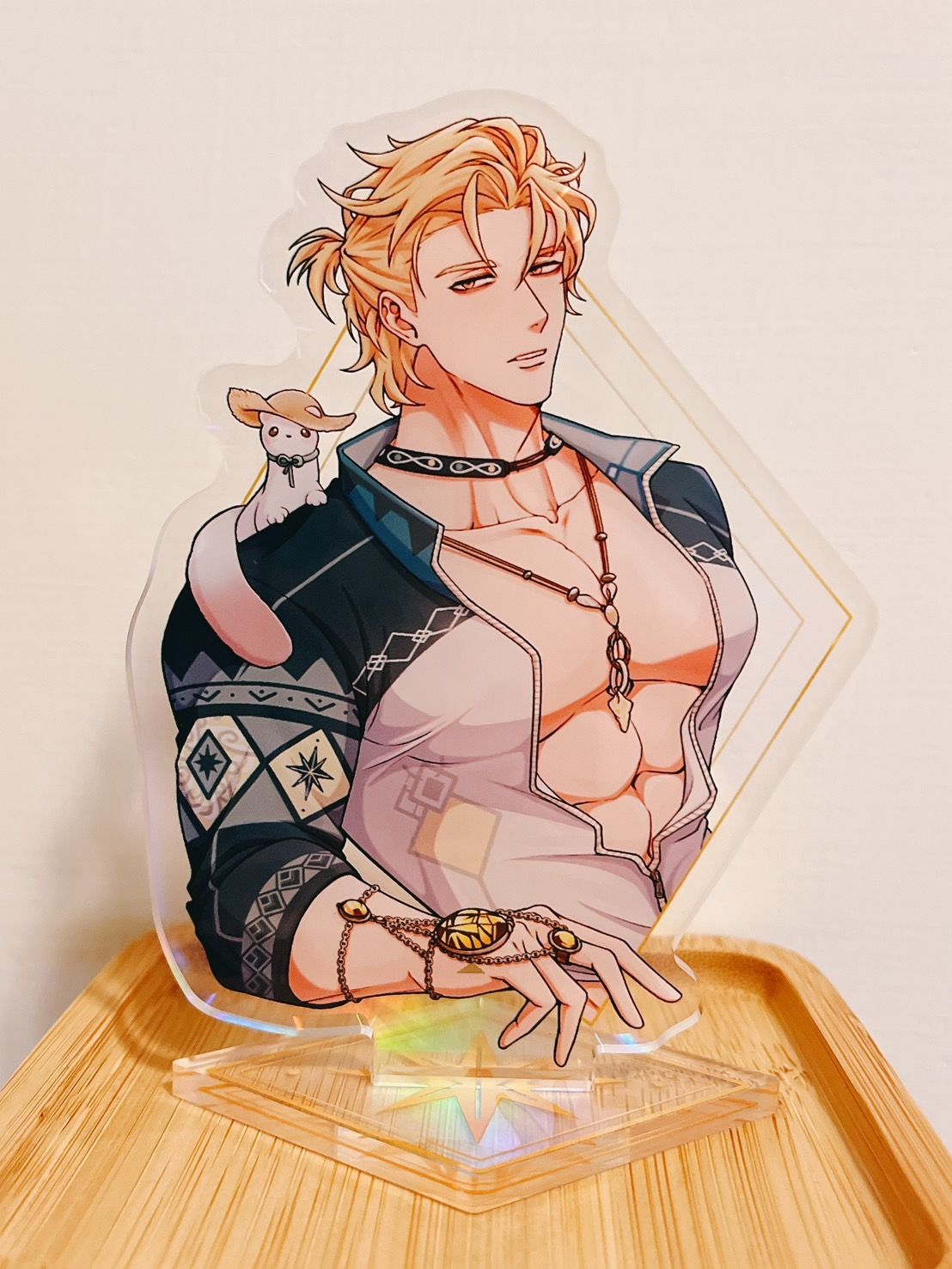 【新世界狂歡】崑西、奧利文10cm鐳射立牌