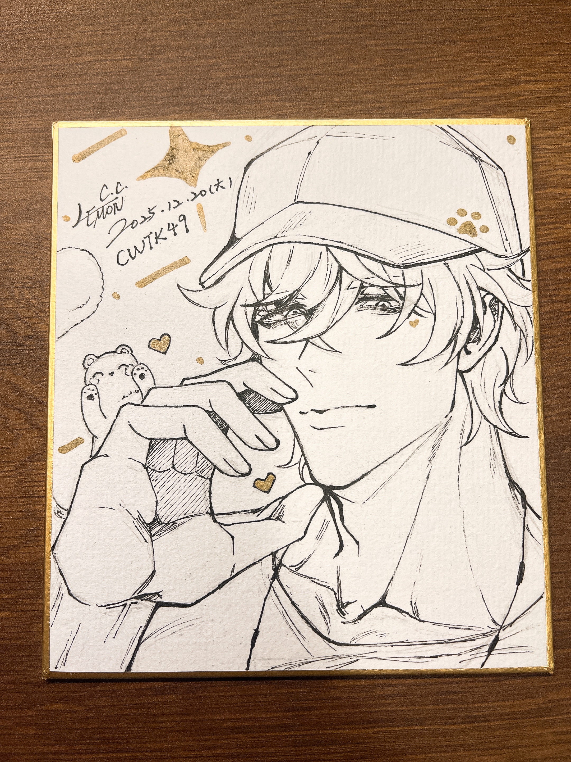 【新世界狂歡】崑西簽繪板