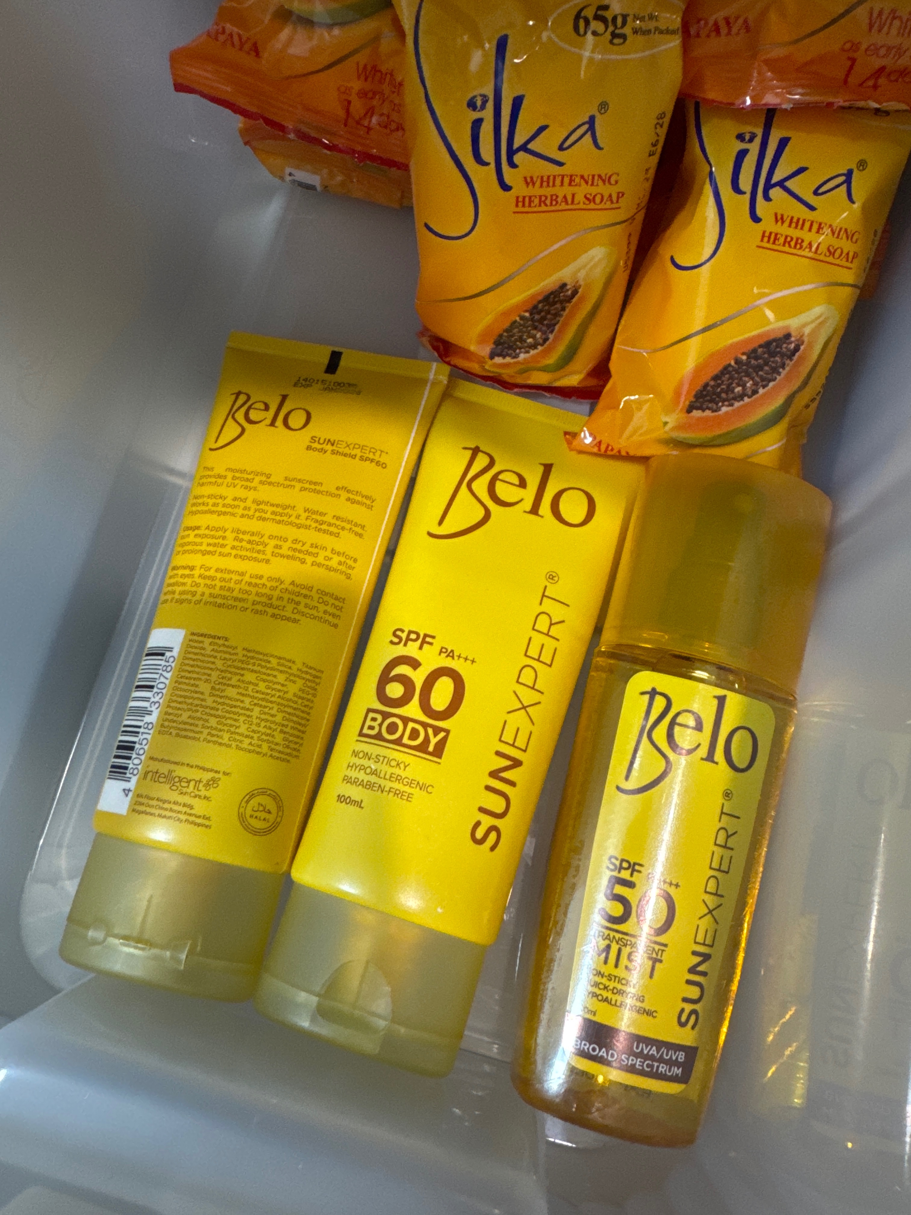 Belo 菲律賓防曬噴霧/防曬乳 SunExpert Transparent Mist SPF50/SPF60