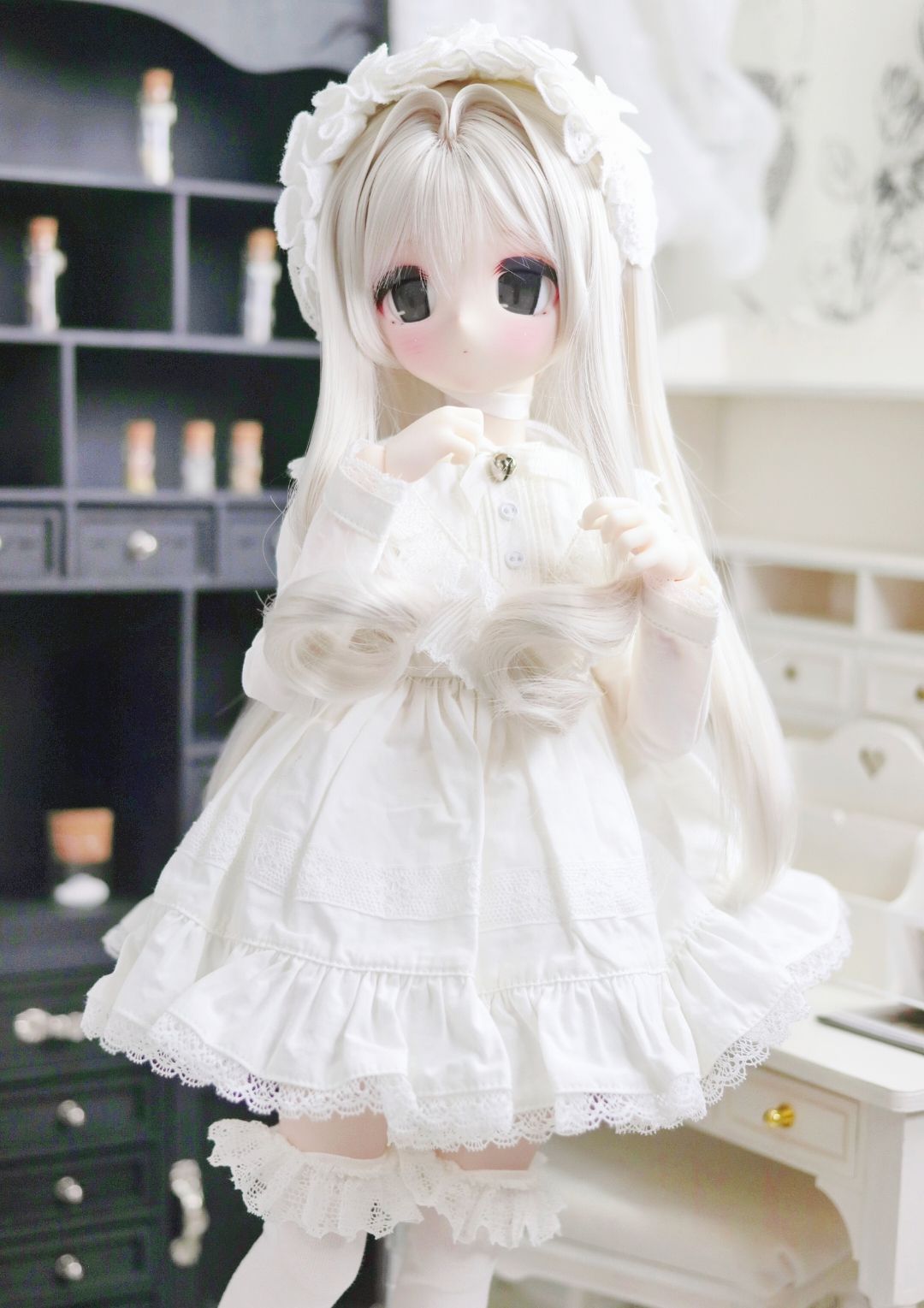 椰x電台女僕2.0 白短 mdd尺寸