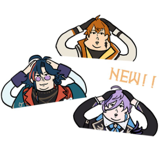 超神3SKM貼紙（繪：浣熊）