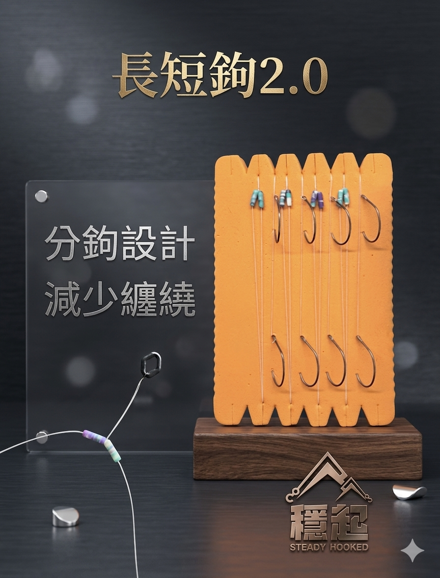 長短鉤子線專區 不會綁？來就補！體驗長短鉤爆籠必備武器！