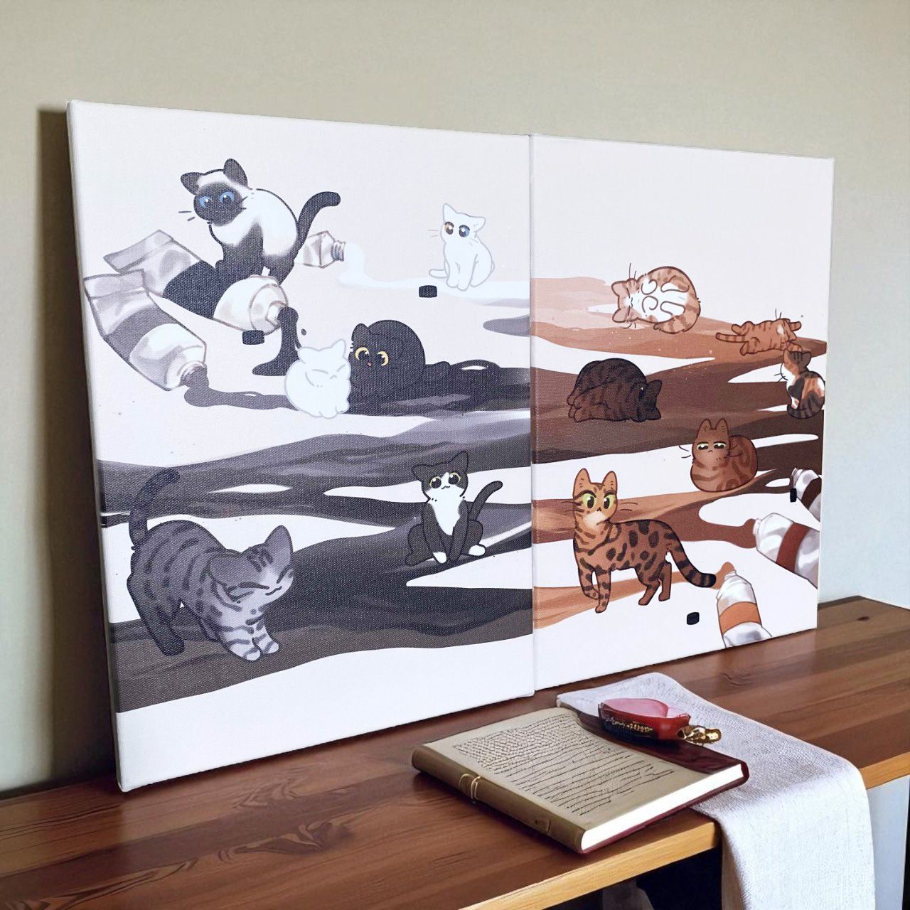 《染劑》無框畫