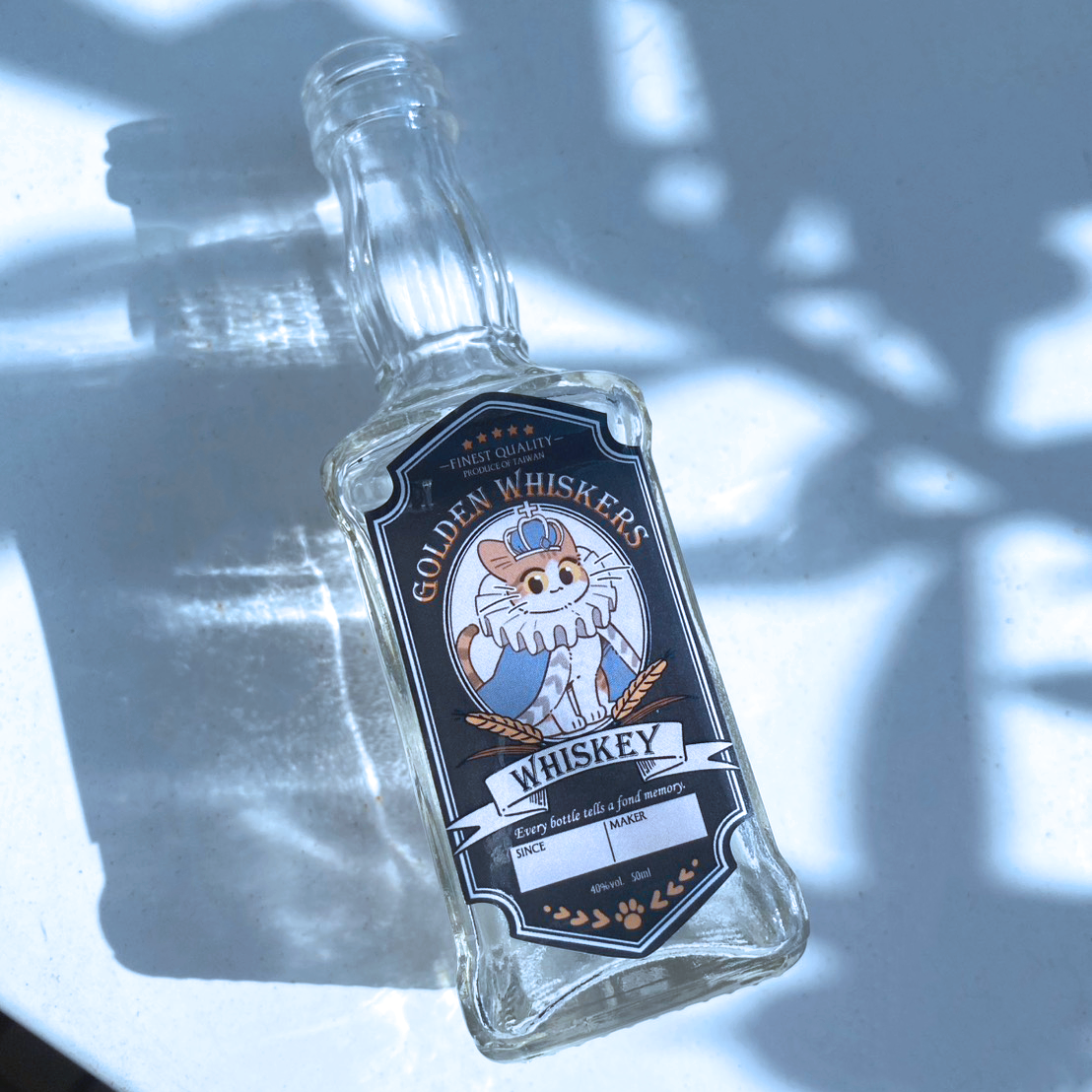 貓咪酒標貼紙組
