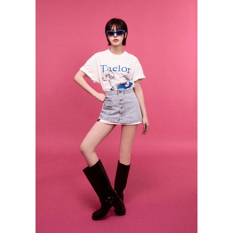 韓國超火🔥Wendy同款Grooverhyme小狗短T🐶