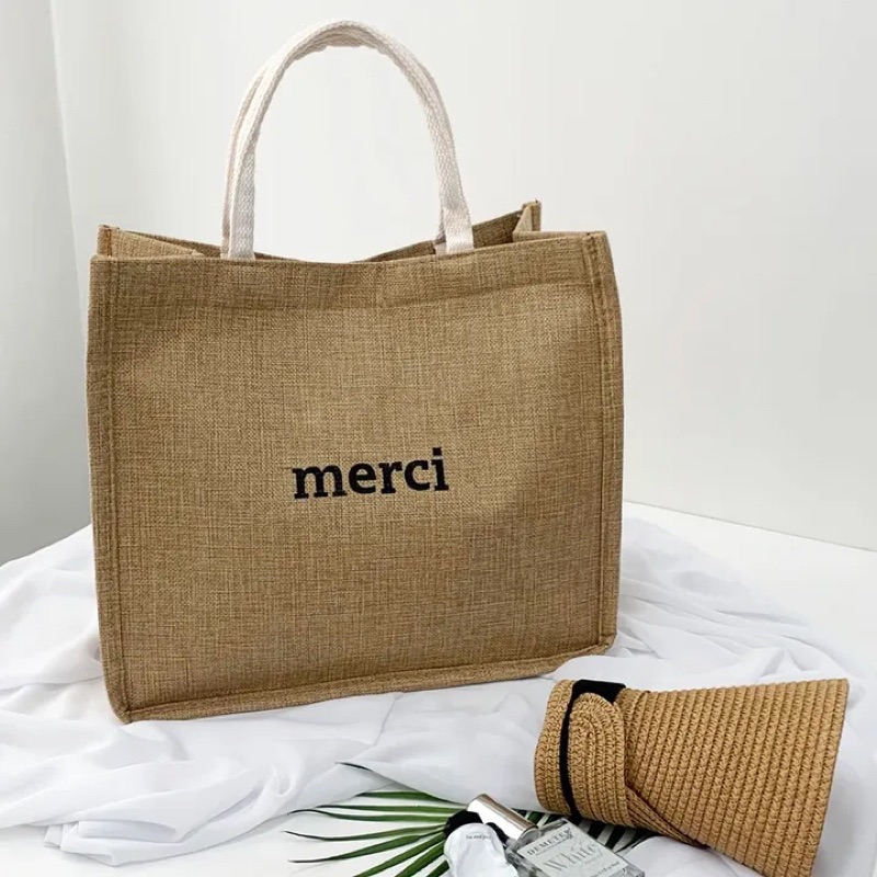 力穎本人超愛款❤️韓國網拍爆款素色帆布包👜