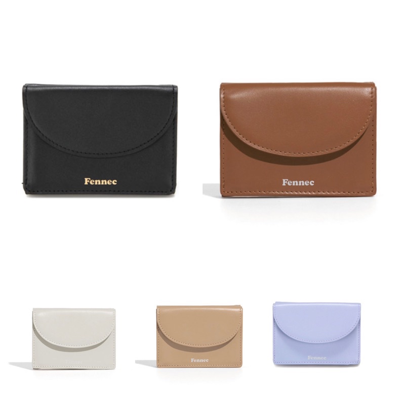 韓國人氣品牌Fennec Mini Wallet 多功能真皮短夾 卡包 🇰🇷