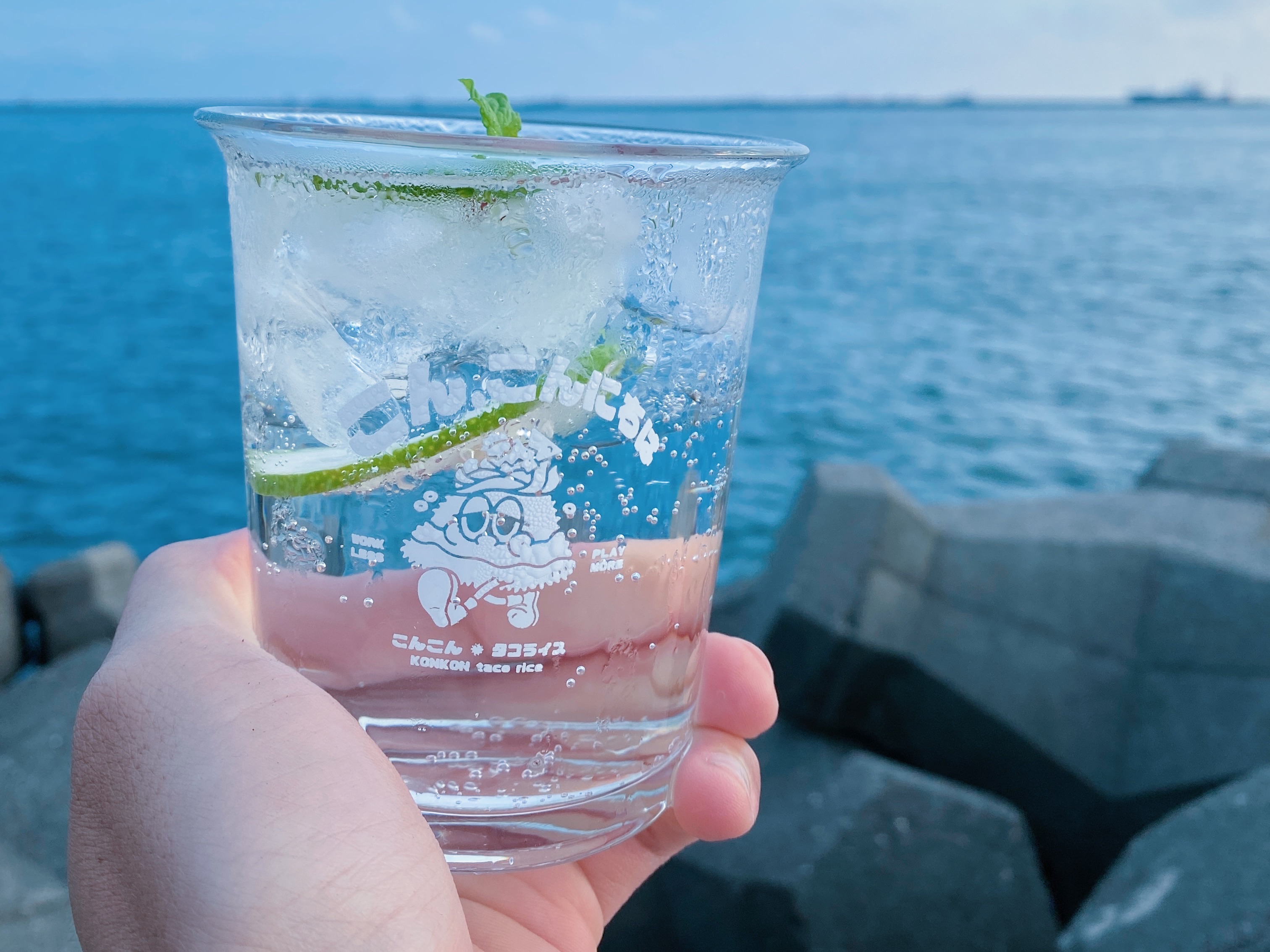 【現貨完售】透明の夏 ✸ 限量空空冷飲廣口杯