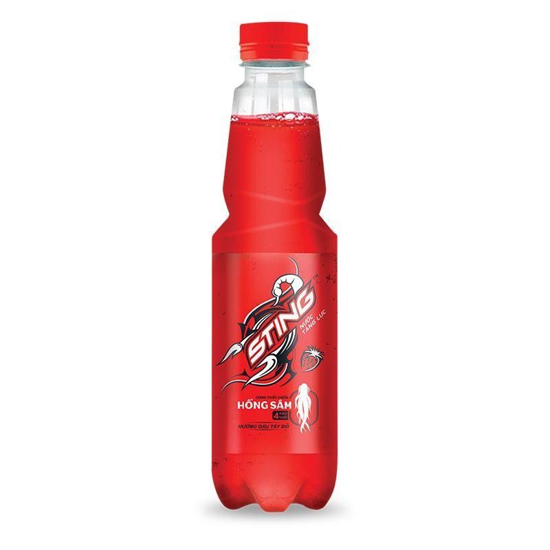 越南能量飲Nước Tăng Lực Sting Hương Dâu Chai 330ML