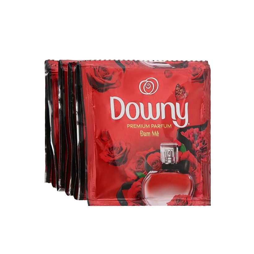 越南 DOWNY柔軟精隨手包10入Nước xả Downy Đam Mê （10 gói/dây）