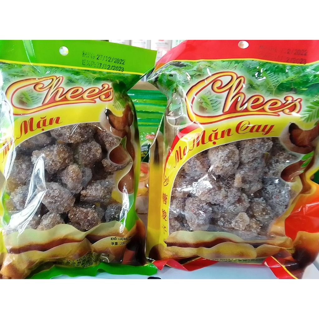 【24H出貨】越南🇻🇳 CHEE’S Me Mặn Me Mặn Cay 羅望果 沙糖酸子 200g