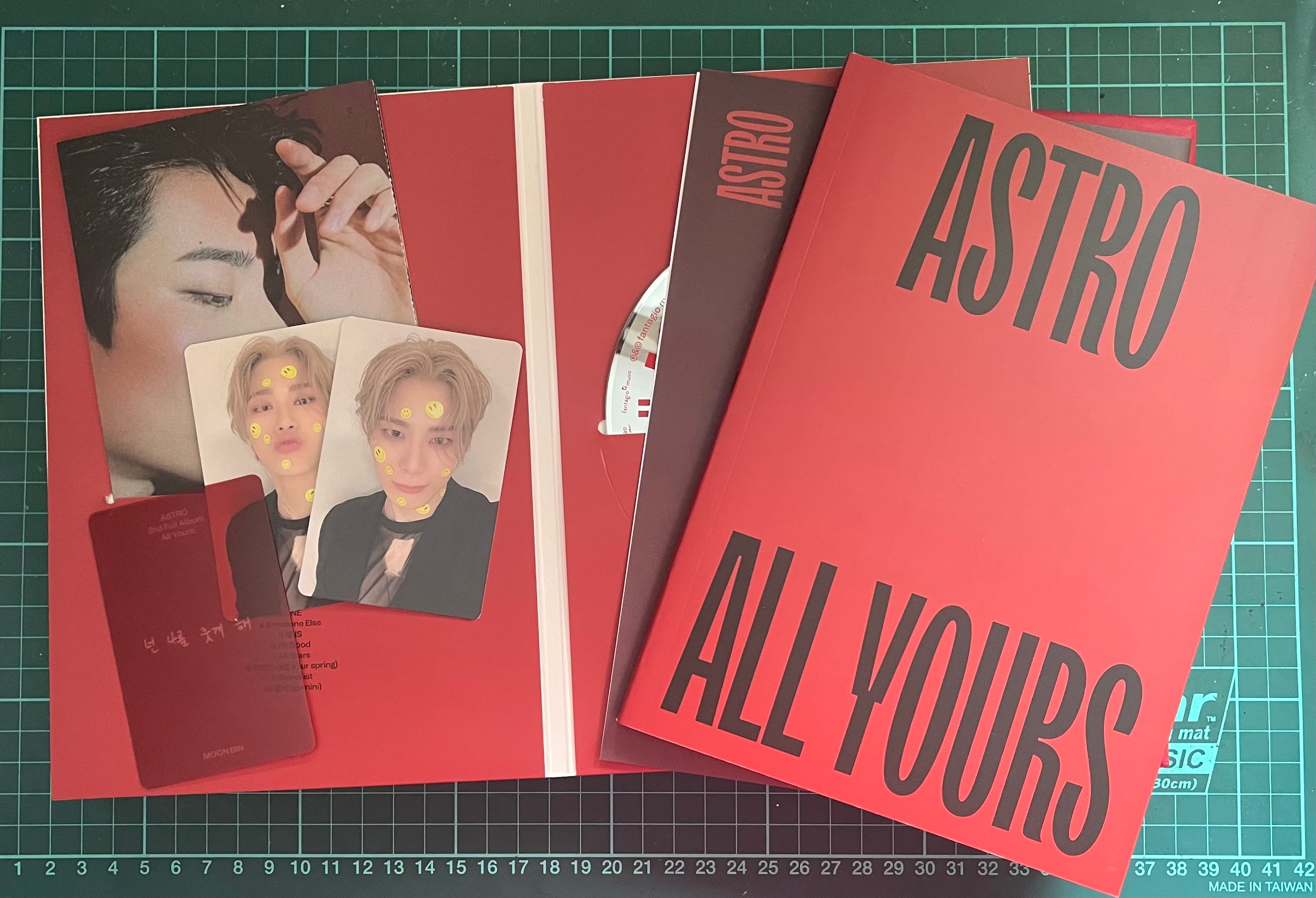 Astro 第二張正規專輯「All yours」（韓國進口You版）文彬全專