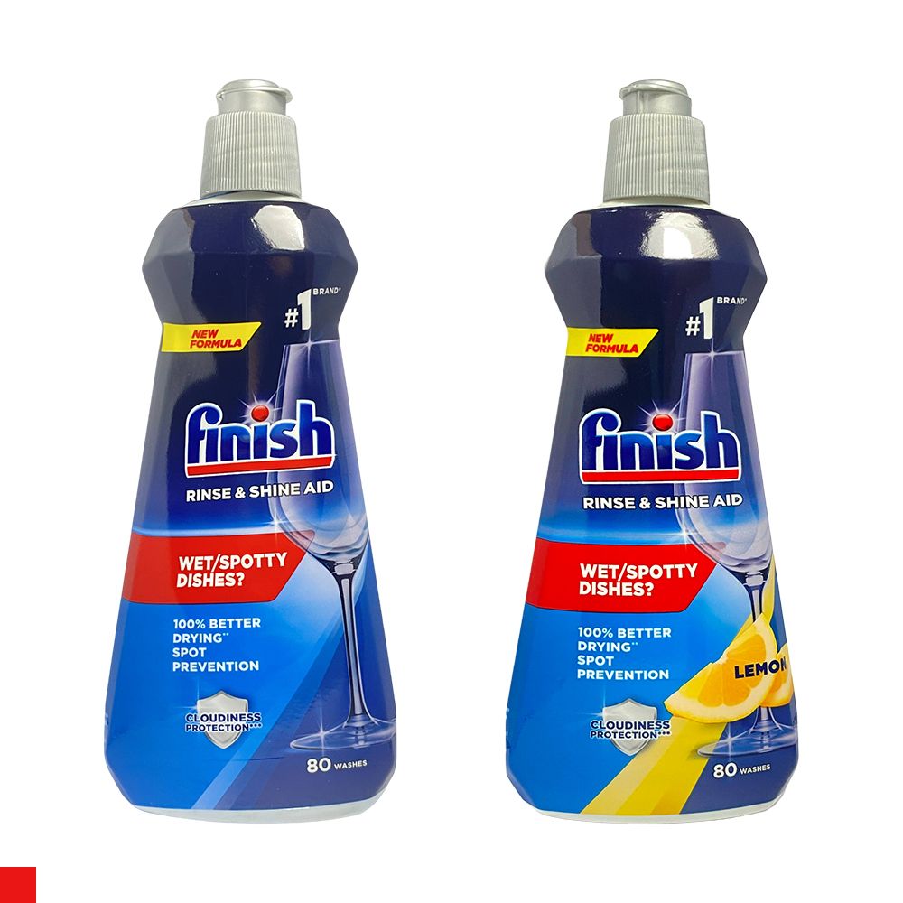 Finish 光潔劑 400ml 原味 檸檬 洗碗機專用