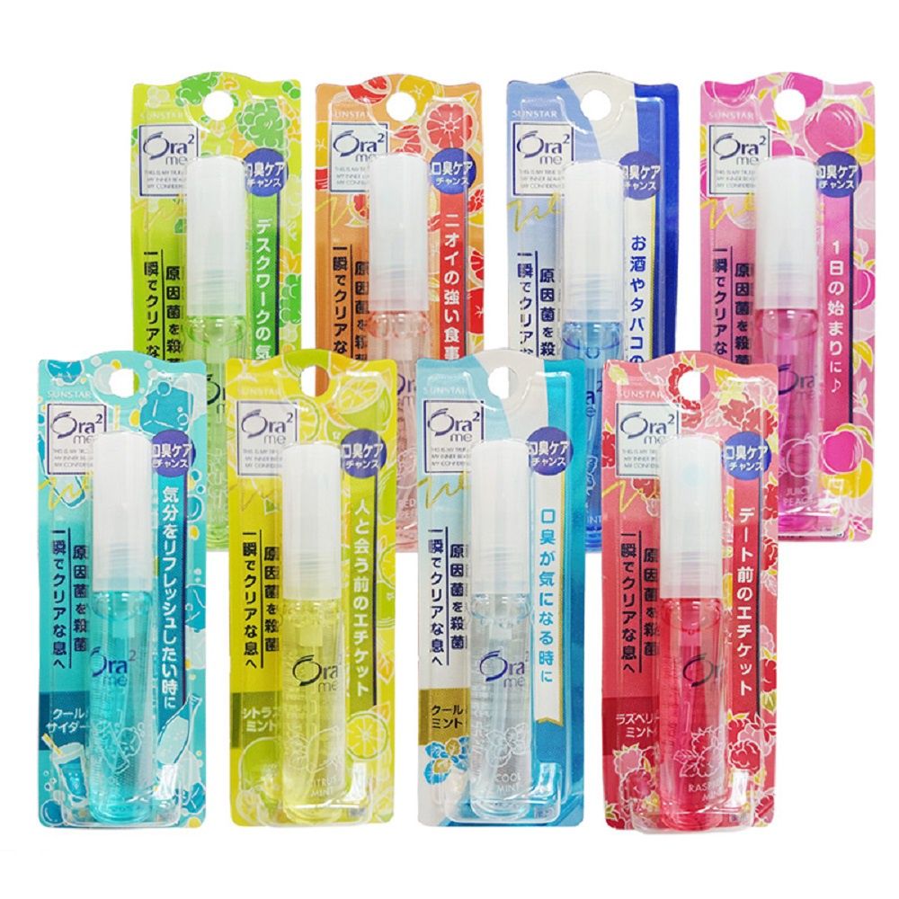 日本 ORA2 Sunstar 愛樂齒 清新噴霧 口氣芳香 噴劑 口香噴霧 口香噴劑 6ml