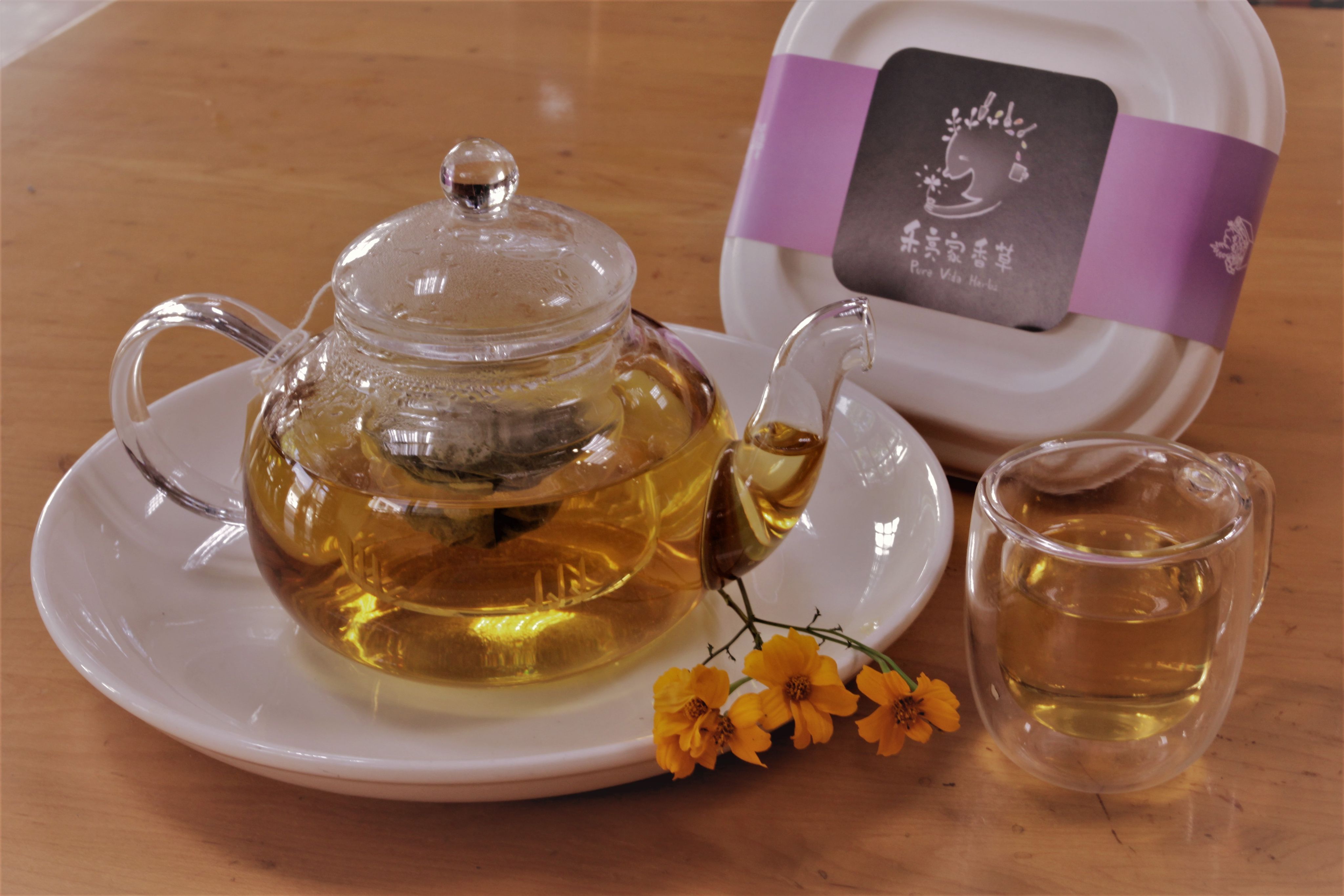 香蜂紫錐花茶