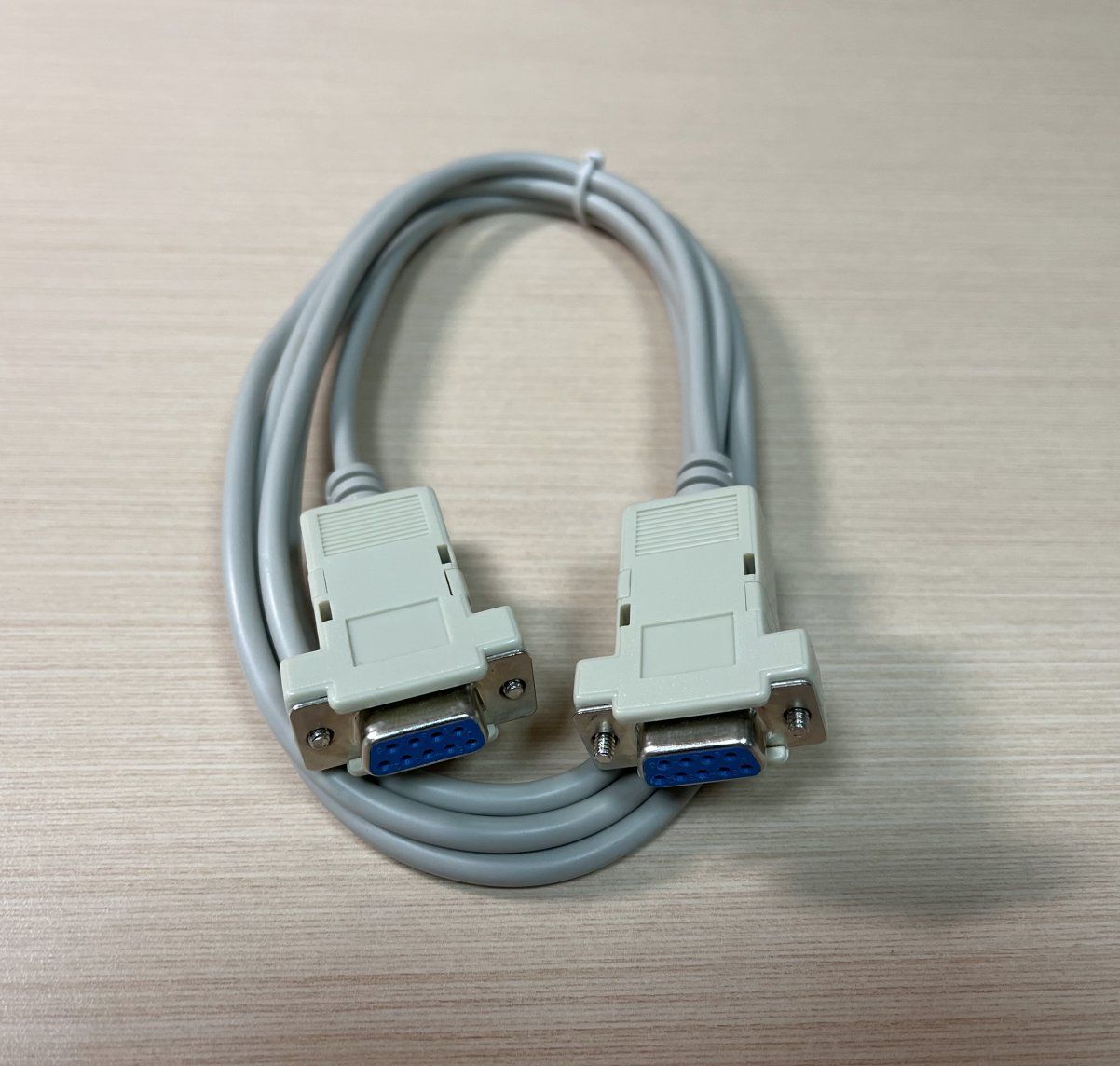 RS232 跳接線 NULL MODEM 連接線 DB9 9P 母對母 跳線 電腦傳輸線 1.8米