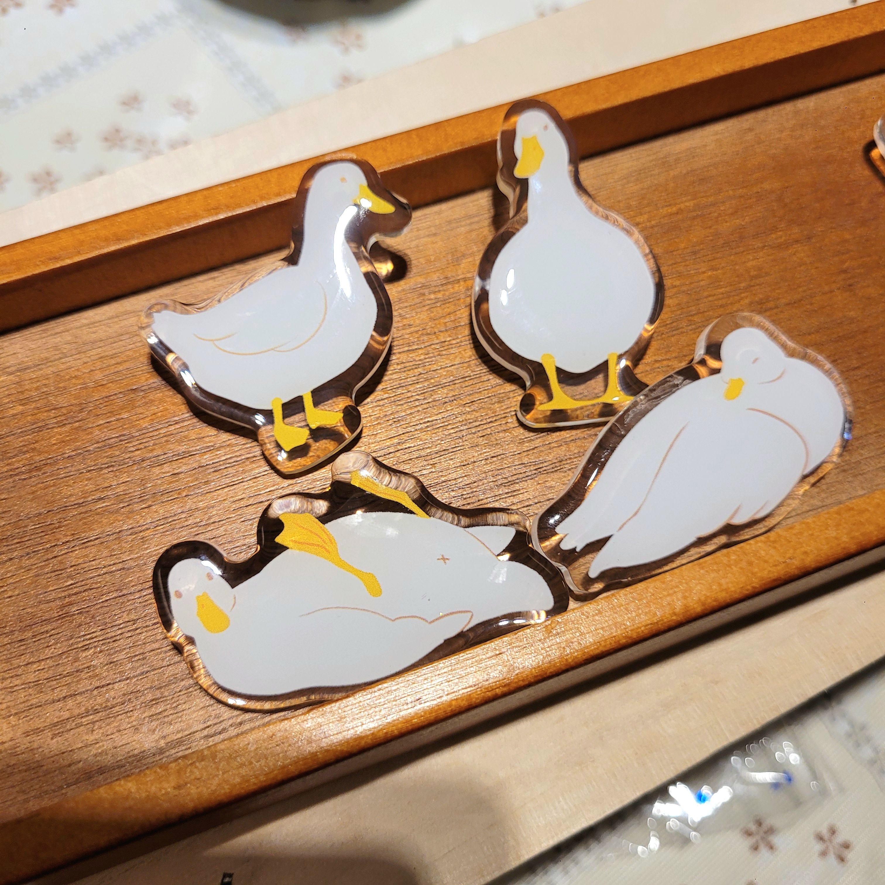 🦆鴨子滴膠別針🦆 鴨子別針