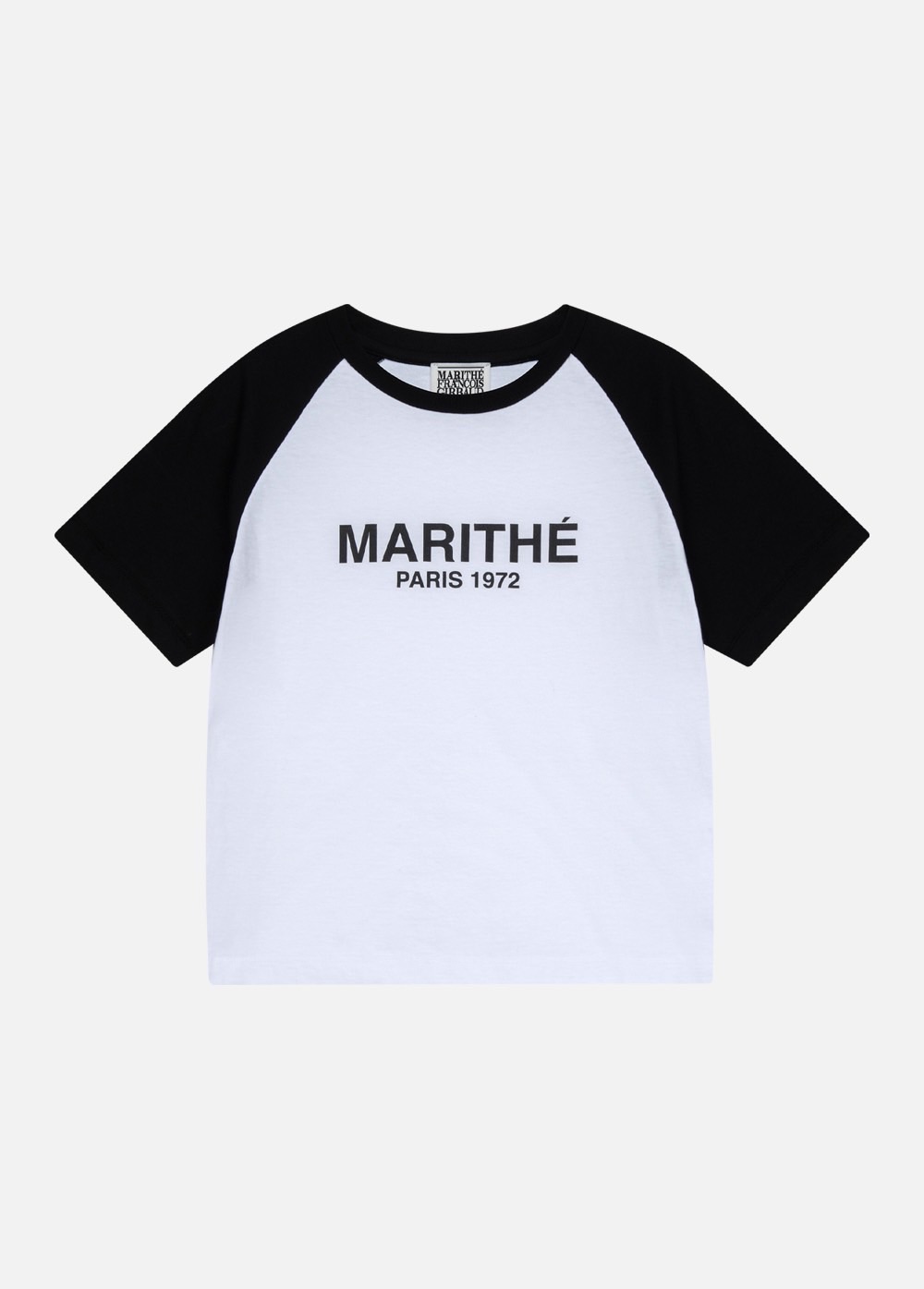 Marithe 新款拼接色 T-shirt