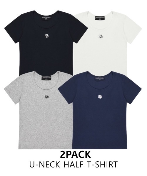 Muahmuah U字領上衣