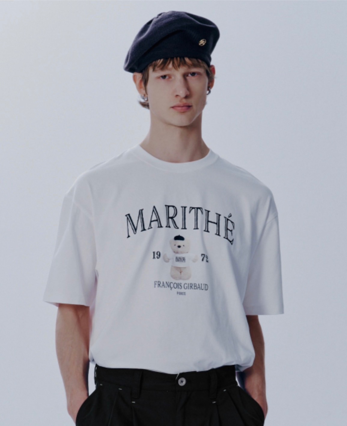 Marithe新款1972熊熊Tee