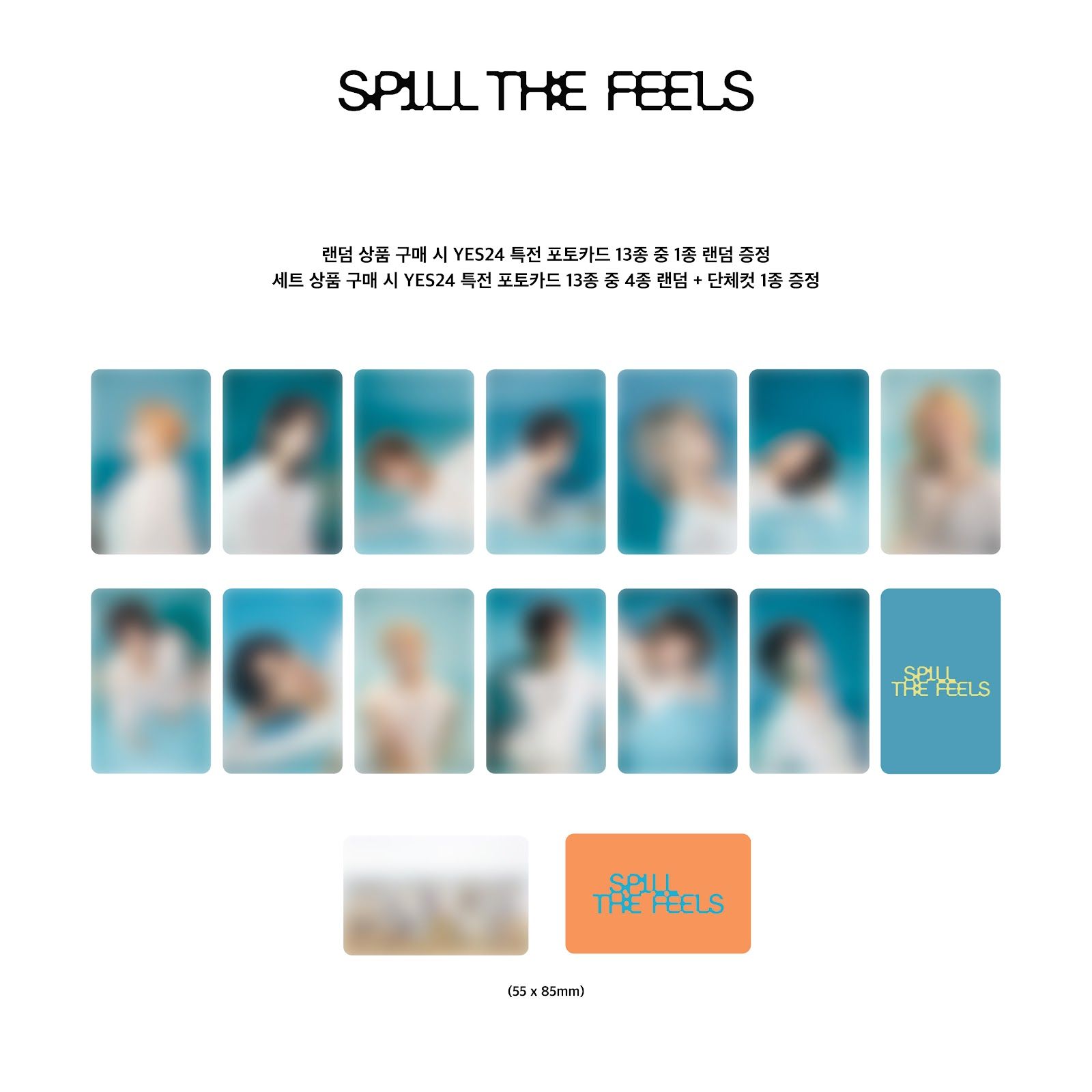 SEVENTEEN 迷12 韓國通路單特典卡團