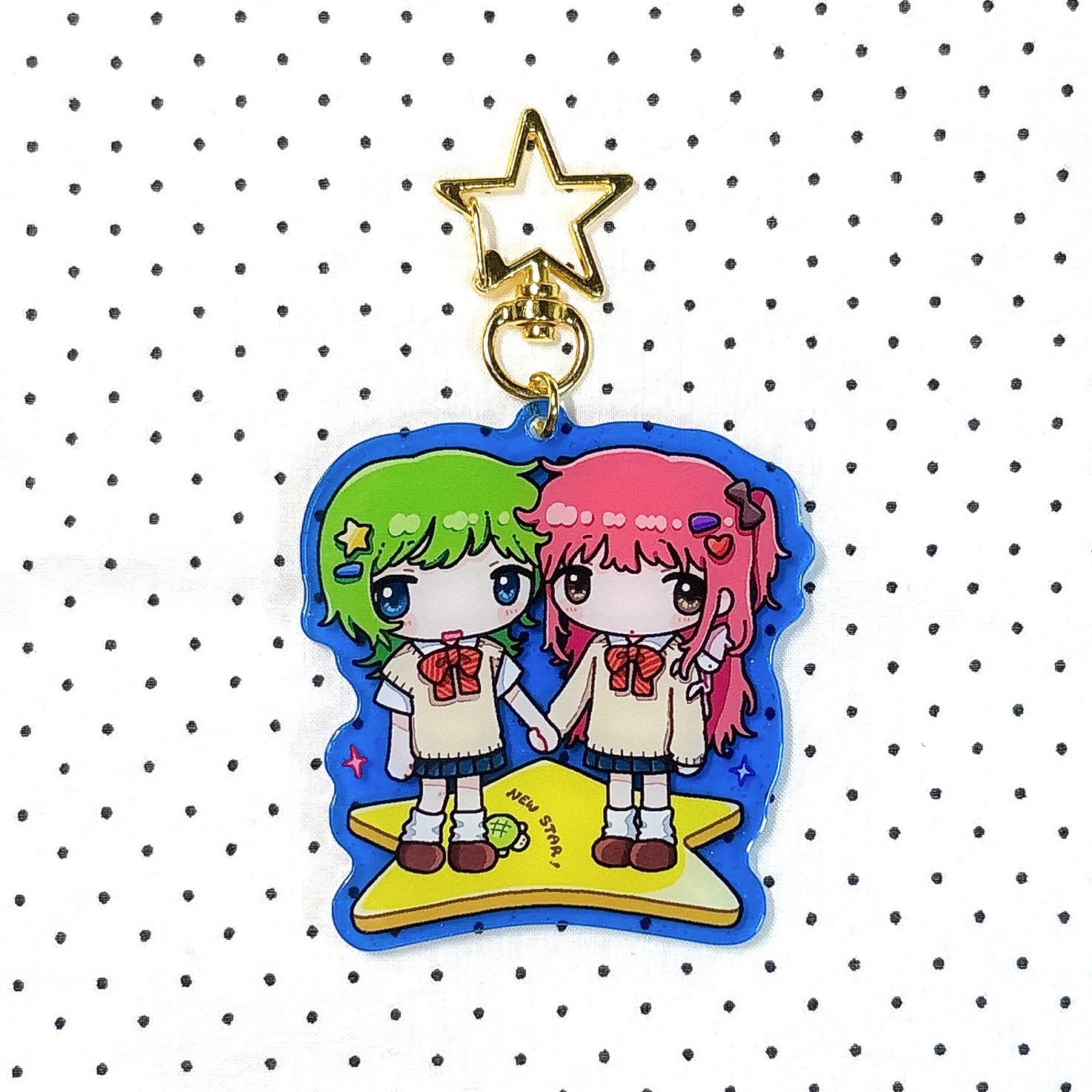 瑪魯｜新星閃粉壓克力吊飾