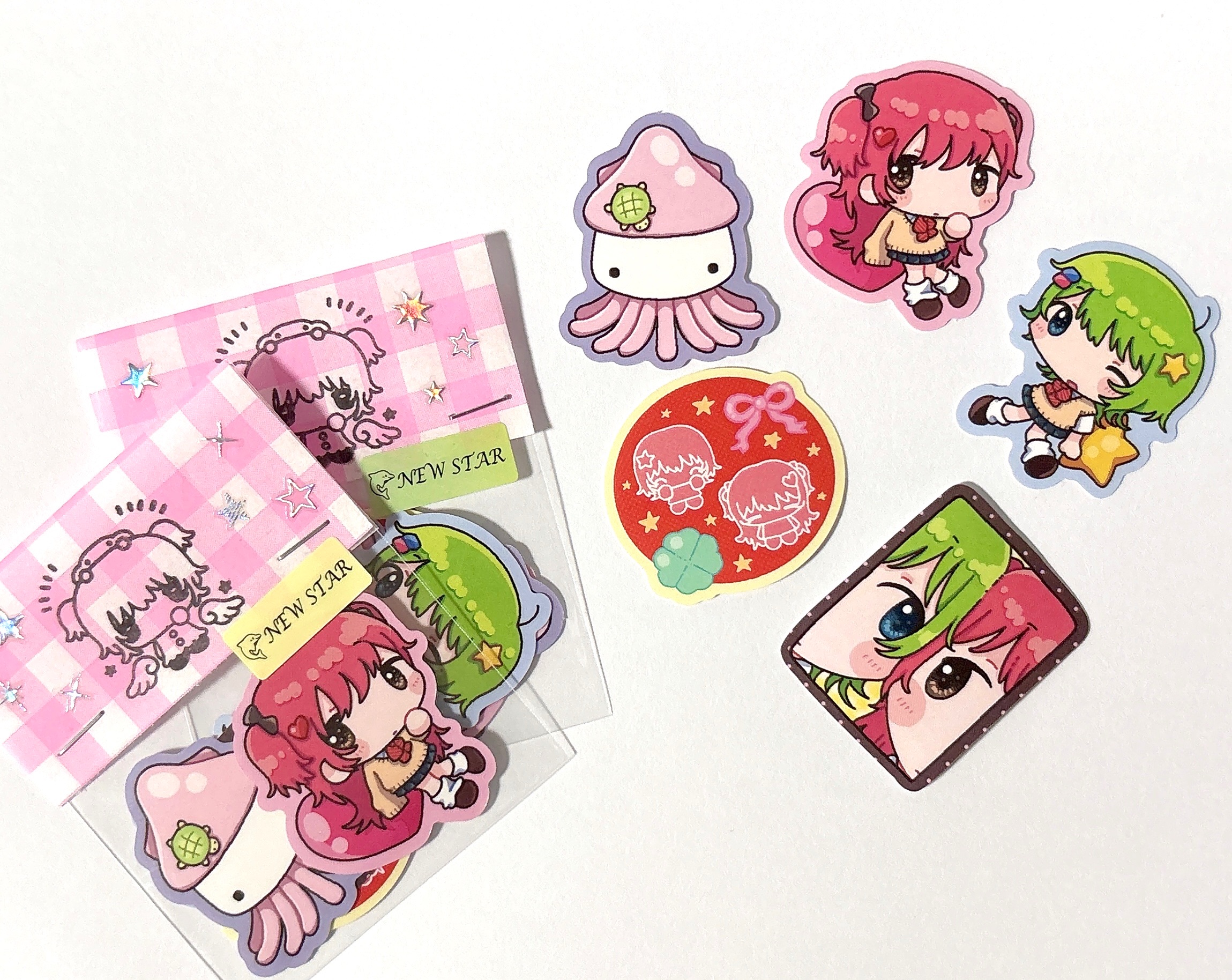瑪魯｜新星全斷貼紙5入