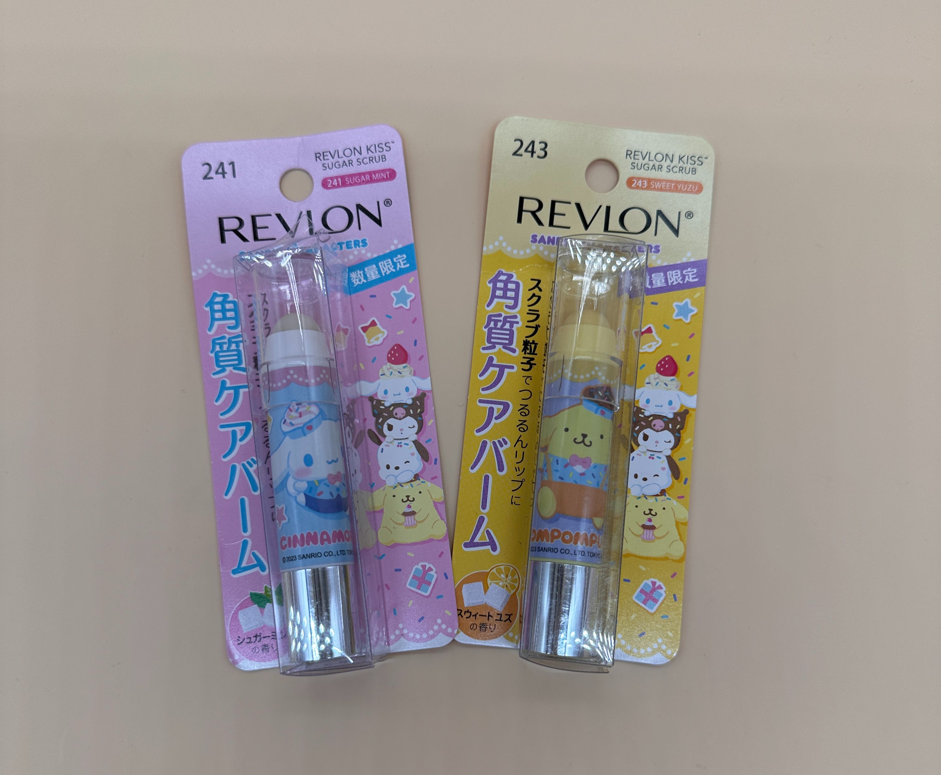 日本～Revlon聯名布丁狗 磨砂護唇膏