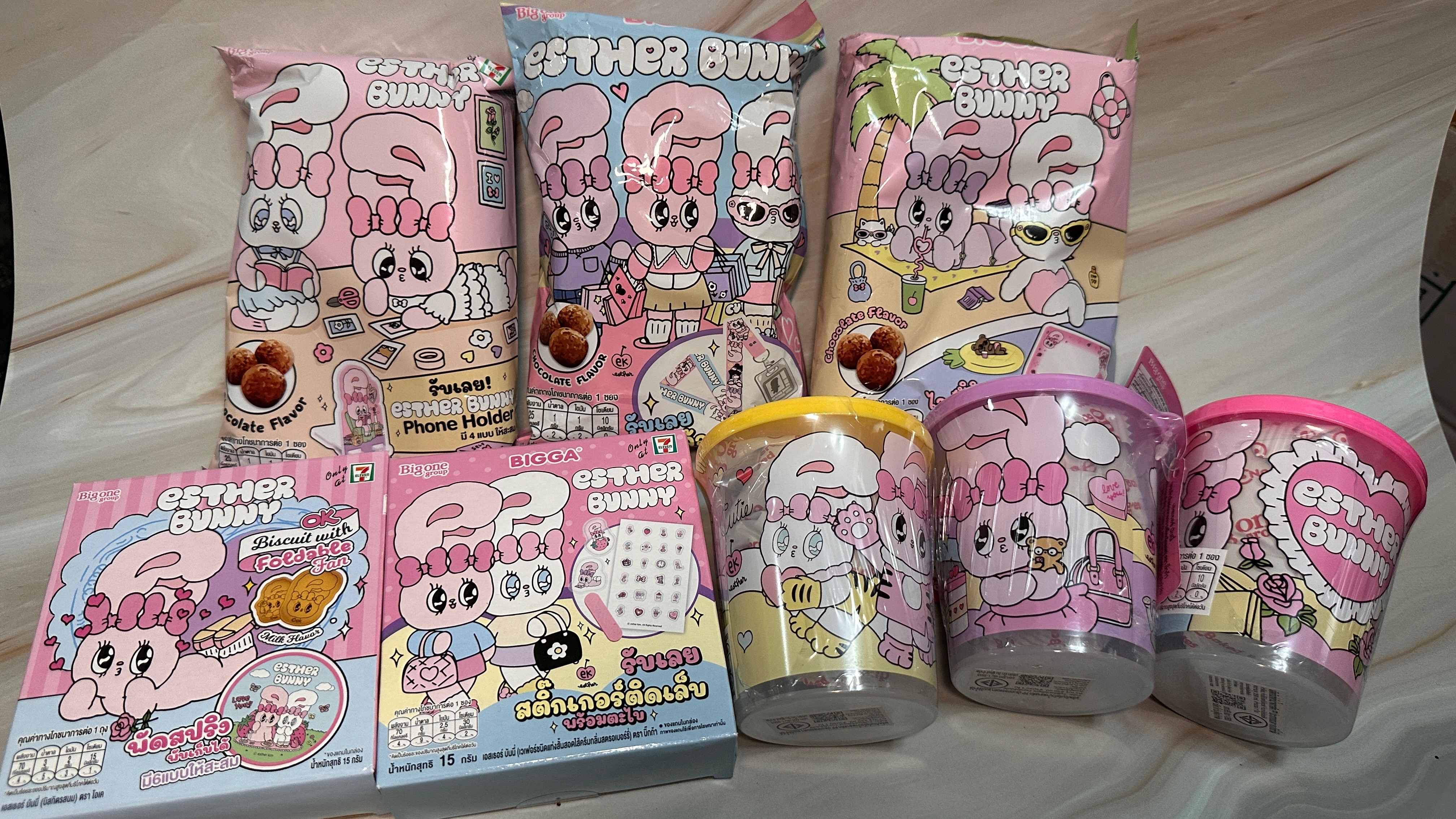 泰國～ 7-11限定Esther bunny系列～