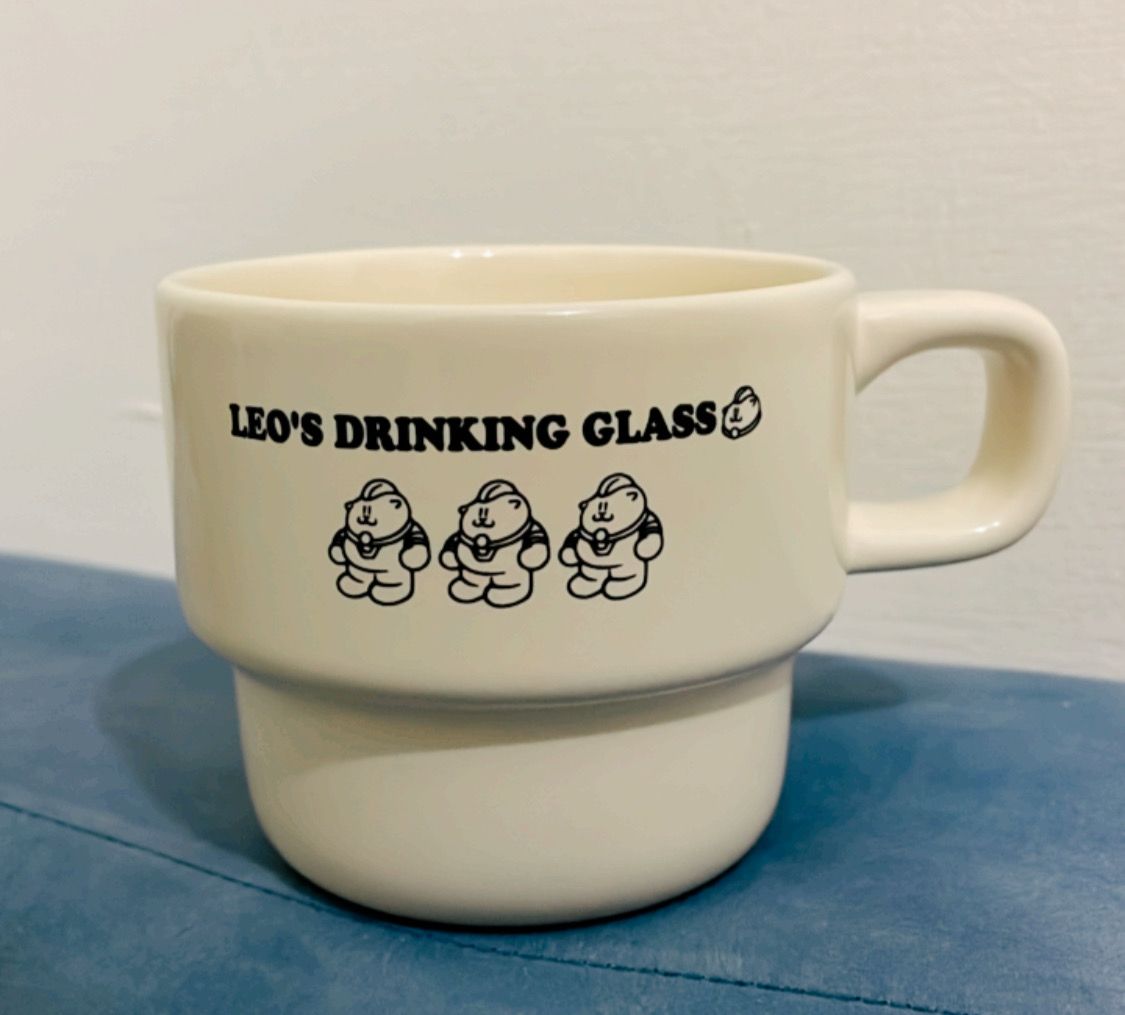 LEO陶瓷馬克杯 （ 雙色 ）