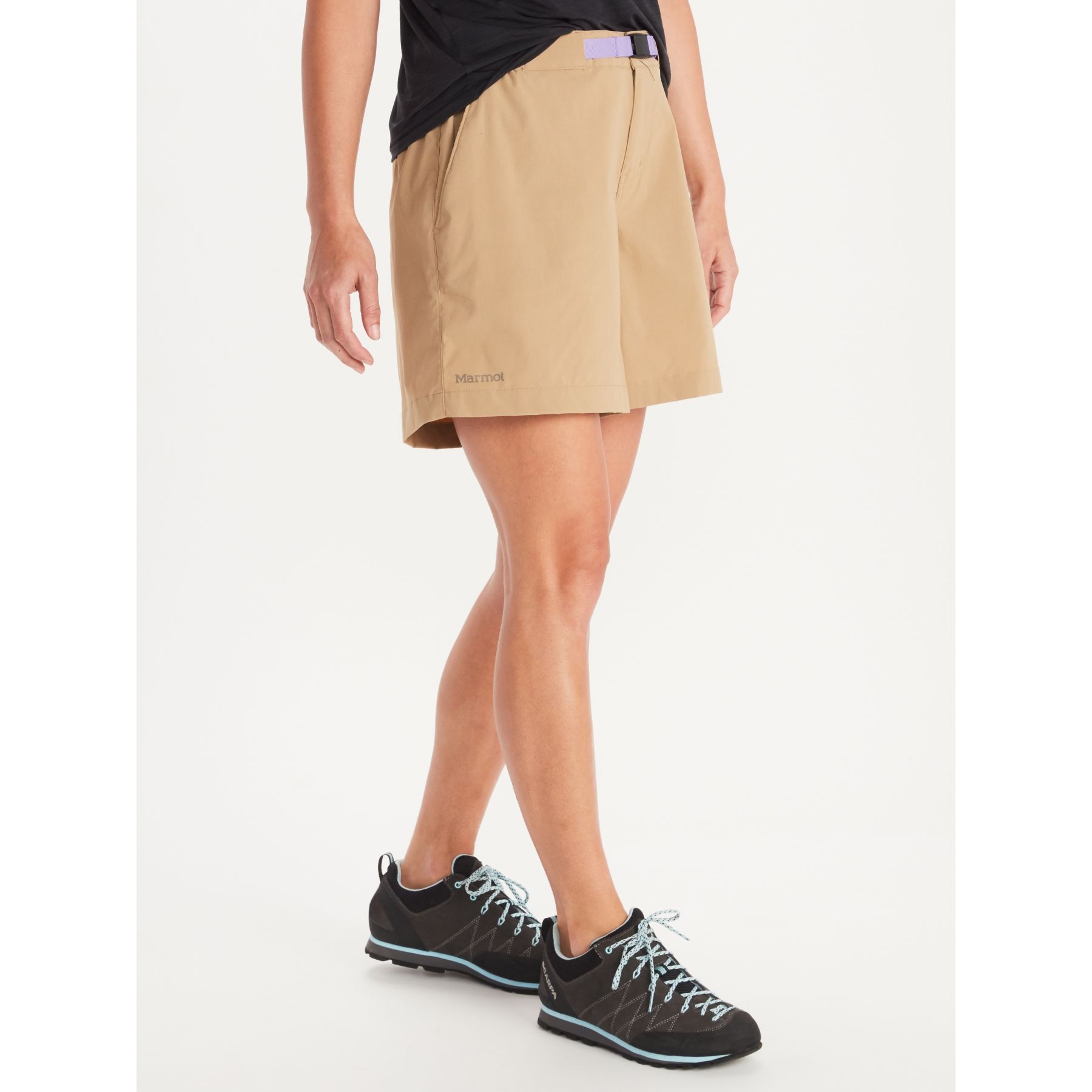 【MARMOT】 Kodachrome Shorts 7＂ 土撥鼠土撥鼠彈性防曬透氣防撥水彈性短褲 女款