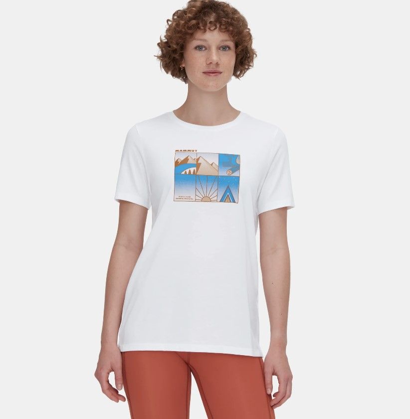 【MAMMUT】Core T-Shirt 長毛象混紡排汗衫-女款