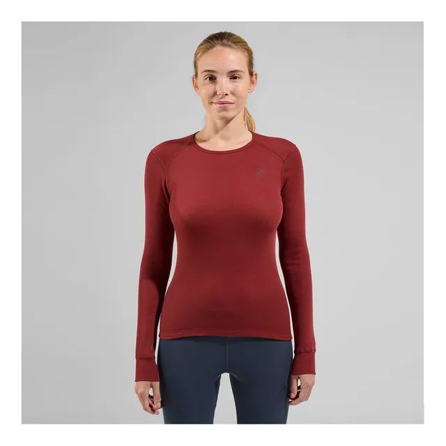 【ODLO】 Active Warm Eco Crew Neck LS - 瑞士Odlo 抗菌保暖型機能圓領底層衣 女版