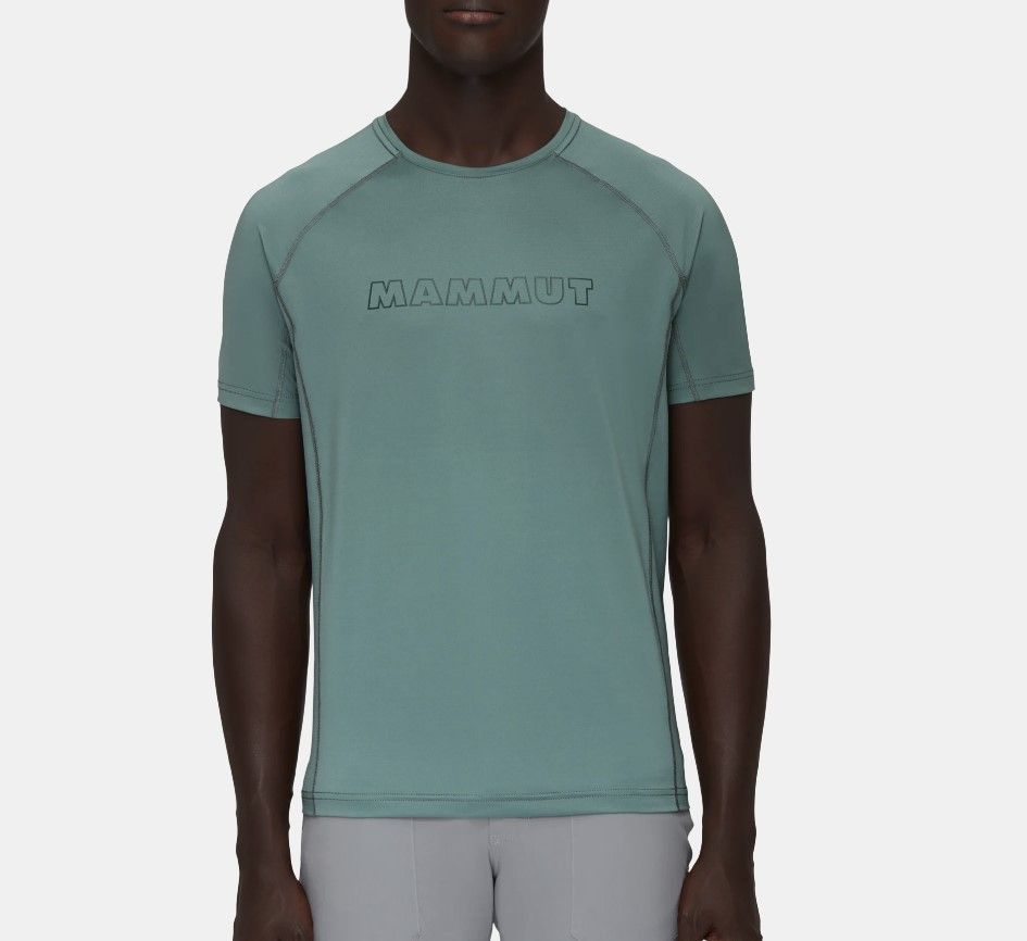 【MAMMUT】 SELUN FL T-SHIRT 長毛象短袖防曬彈性排汗衫 男款